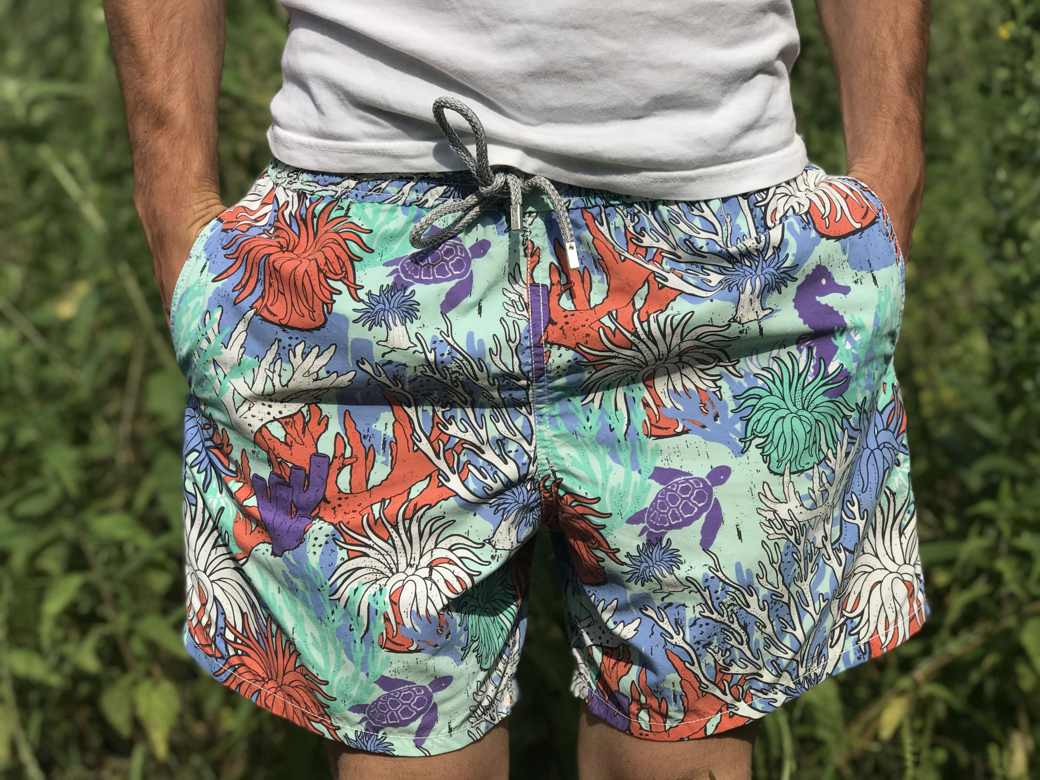 Vilebrequin VILEBREQUIN Moorea Beach Board Shorts Trunks Size L Bath Size US 34 / EU 50 - 3 Thumbnail