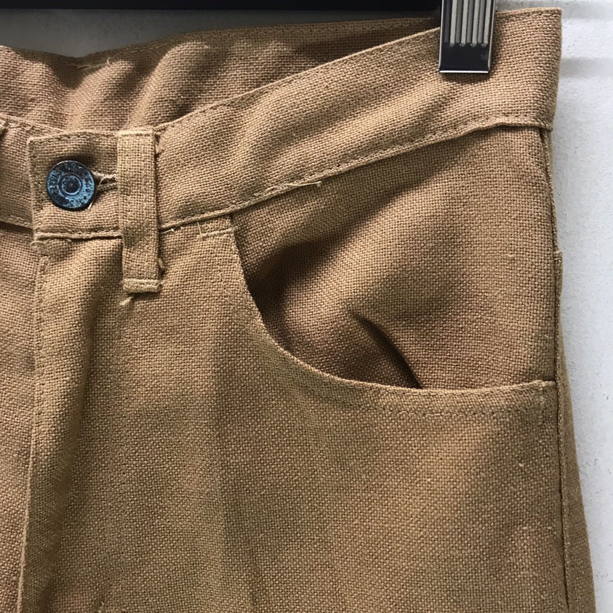 Levi's Vintage 70s Levis Big E Sta-Prest Flare Jeans Size US 26 / EU 42 - 5 Thumbnail