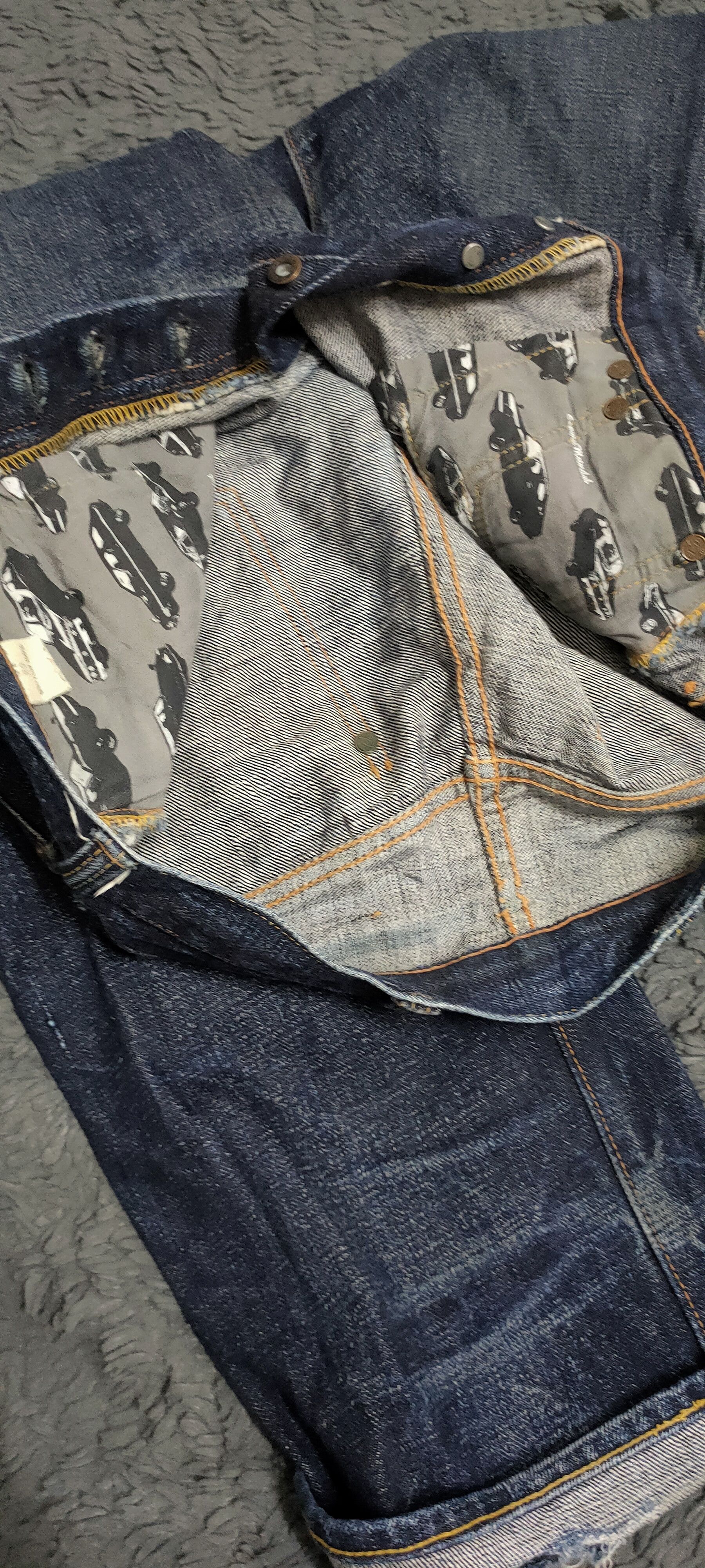 Samurai Jeans samurai x distressed denim x vintage x selvedge Size US 29 - 10 Thumbnail