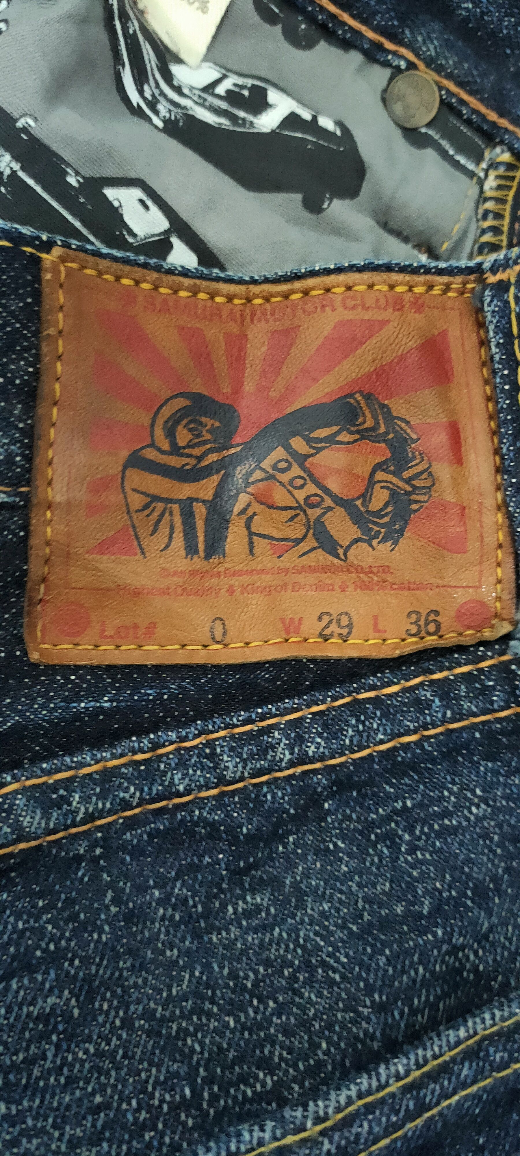 Samurai Jeans samurai x distressed denim x vintage x selvedge Size US 29 - 4 Thumbnail