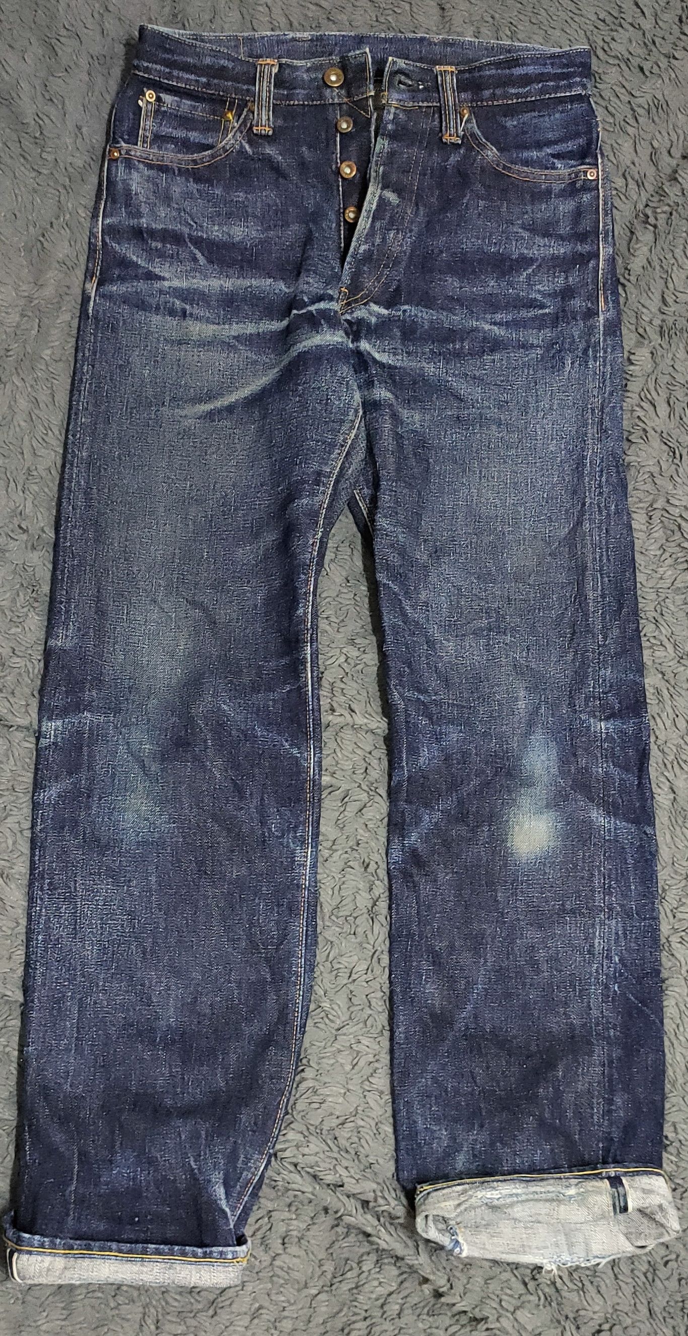 Samurai Jeans samurai x distressed denim x vintage x selvedge Size US 29 - 1 Thumbnail