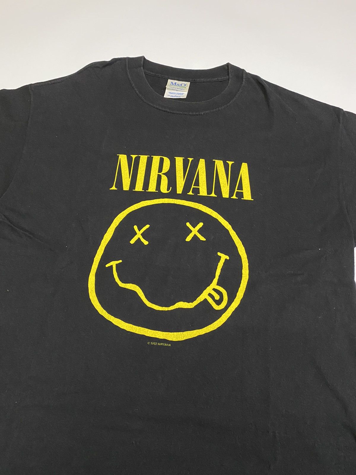 Band Tees × Vintage Vintage Nirvana 1992 Tee Size US L / EU 52-54 / 3 - 5 Thumbnail