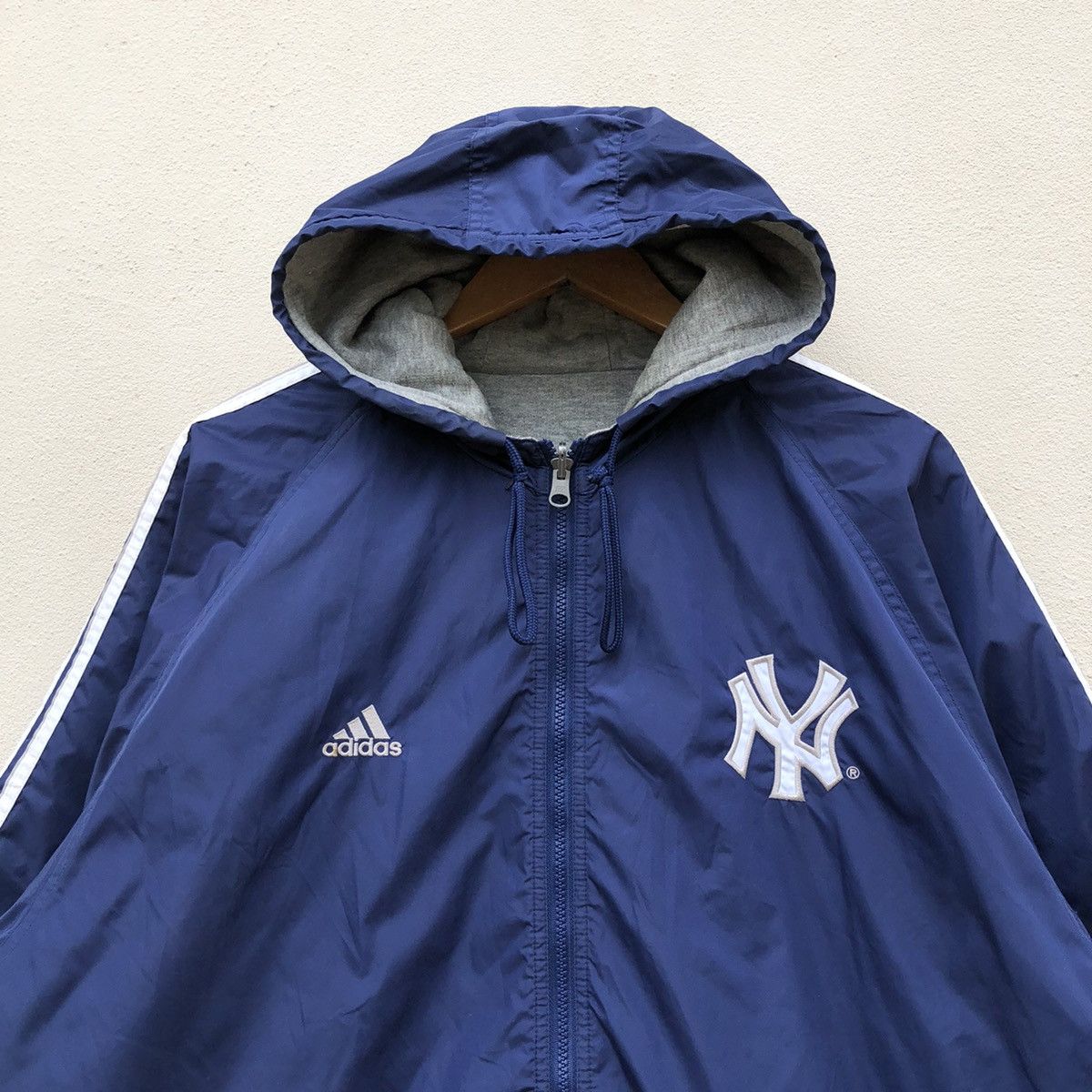 ADIDAS X NBA X NEW YORK YANKEES Reversible Long Jacket