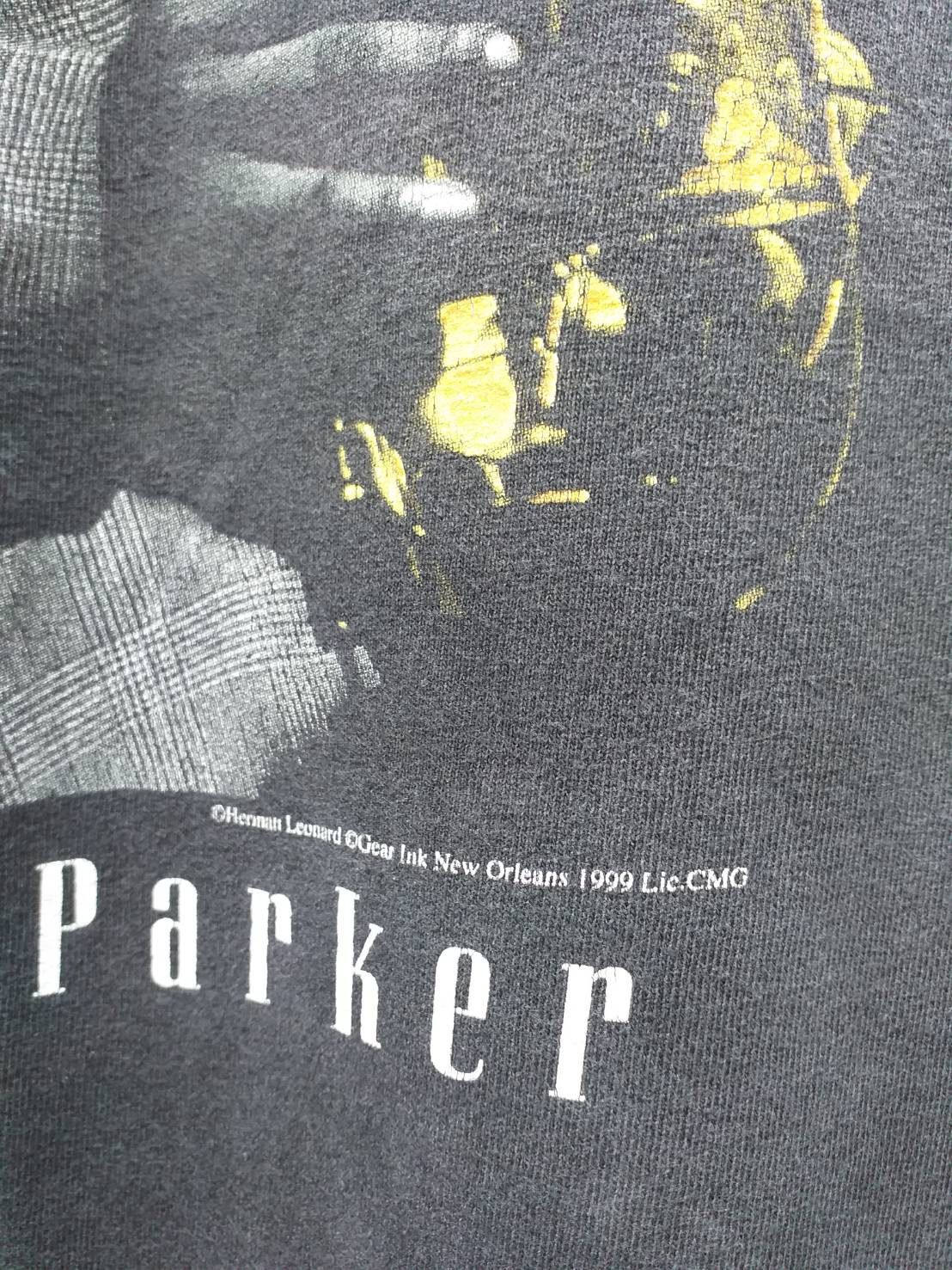 Band Tees × Vintage Vintage T-shirt Charlie Parker 1999 Size US XXL / EU 58 / 5 - 2 Thumbnail