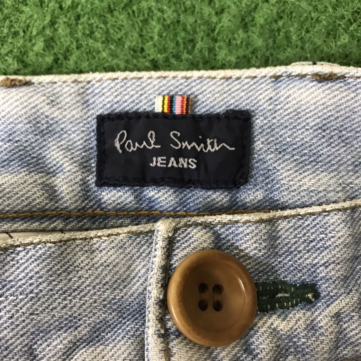 Paul Smith Paul Smith Repaired Denim Boro Patchwork Jeans Size US 31 - 18 Thumbnail