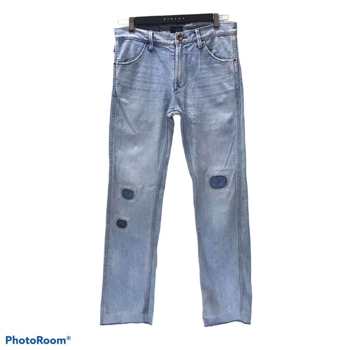 Paul Smith Paul Smith Repaired Denim Boro Patchwork Jeans Size US 31 - 1 Thumbnail
