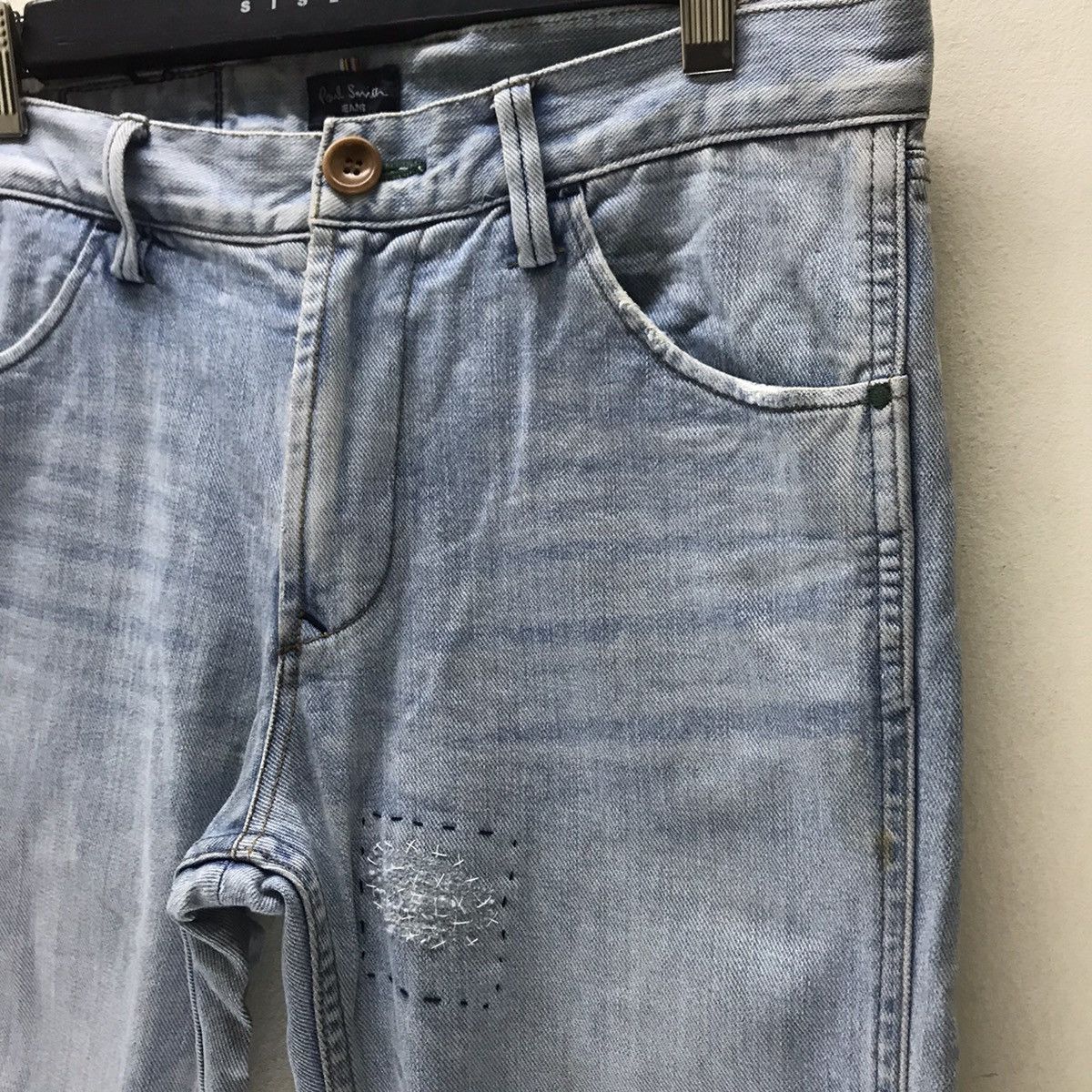 Paul Smith Paul Smith Repaired Denim Boro Patchwork Jeans Size US 31 - 5 Thumbnail