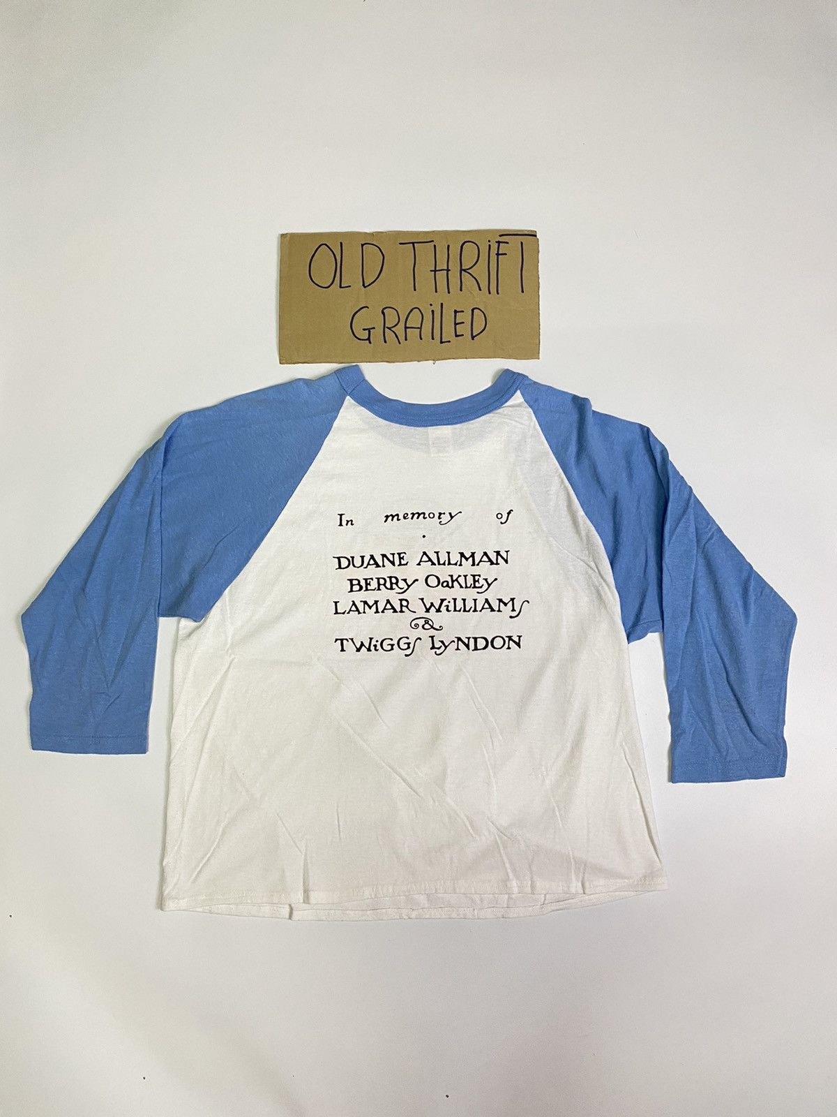 Vintage All The Man Brothers Band Tees