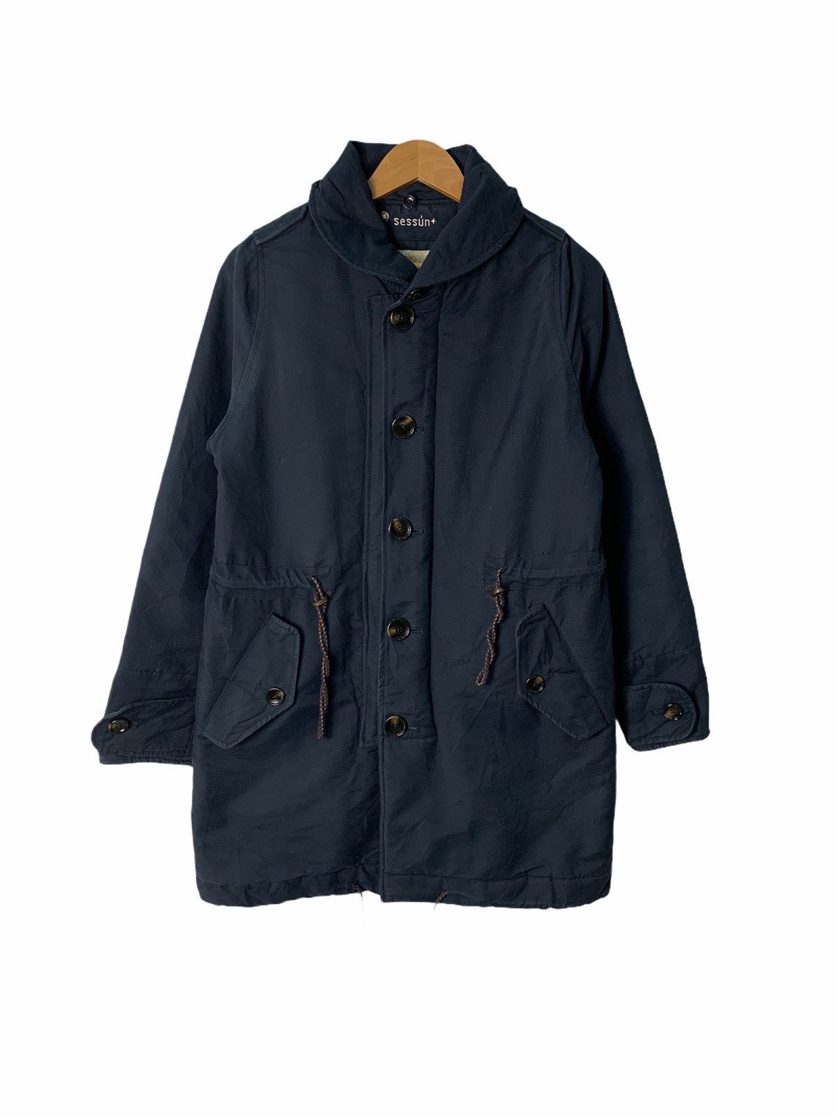 Sessions Sessun Parka Blue Multipocket Jacket Grailed