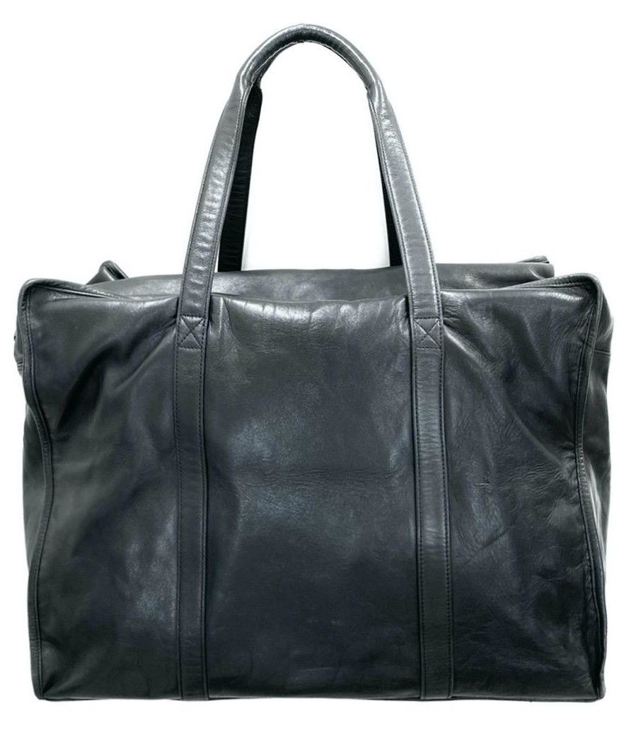 Helmut Lang Vintage Leather Boston Duffle Bag | Grailed