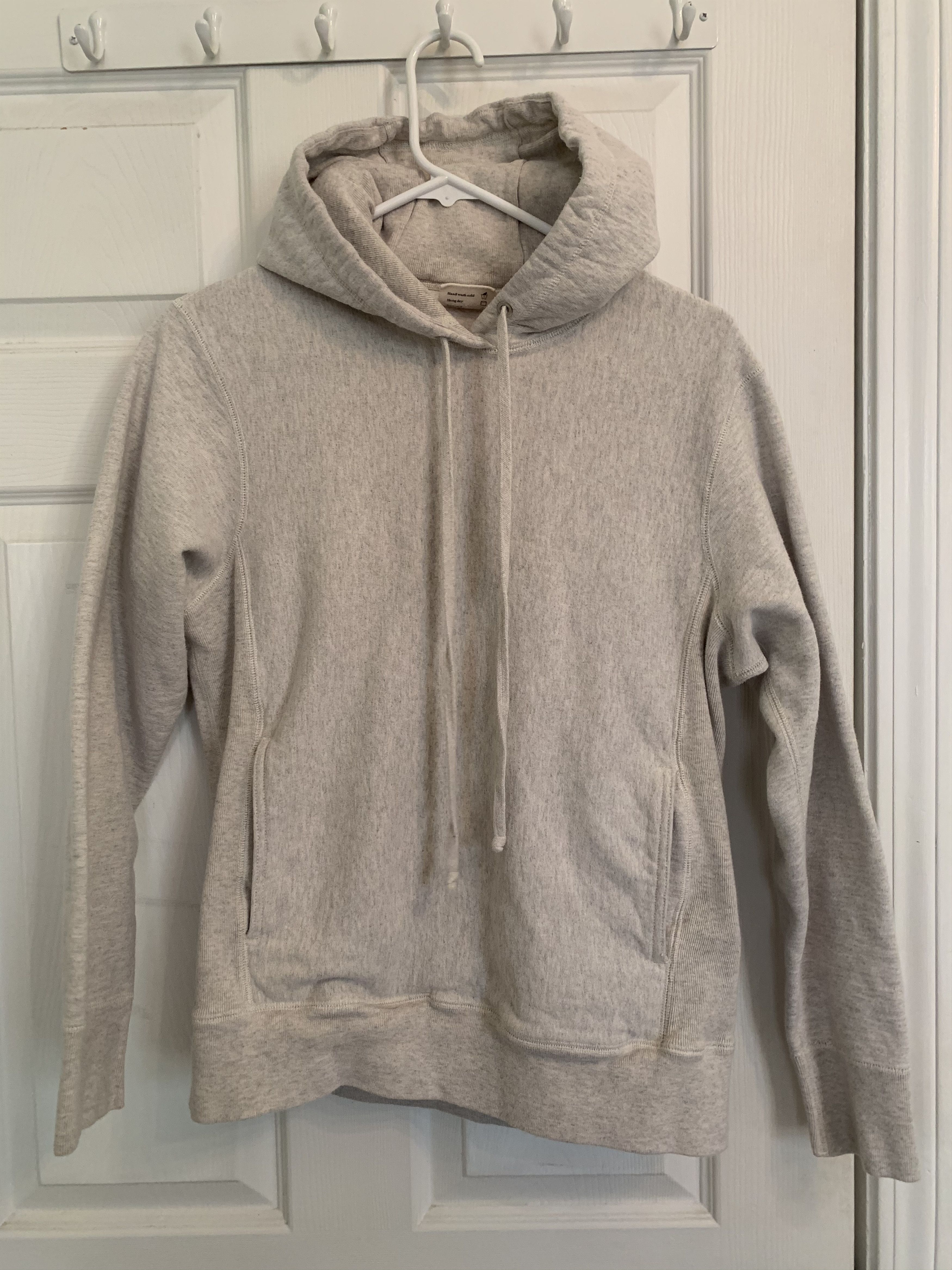 3sixteen 3sixteen Heavyweight Hoodie Oatmeal Grailed
