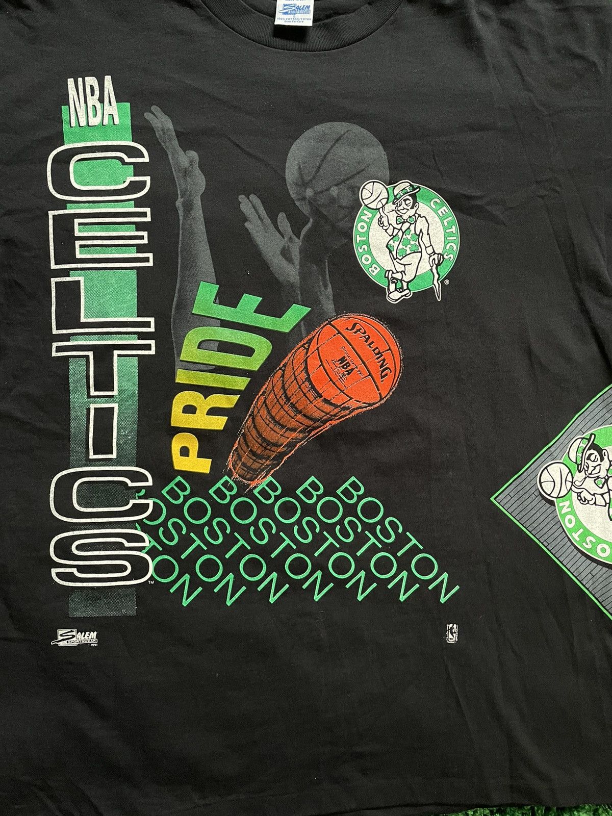 Salem Sportswear Vintage Boston Celtics Shirt Size US XL / EU 56 / 4 - 3 Thumbnail