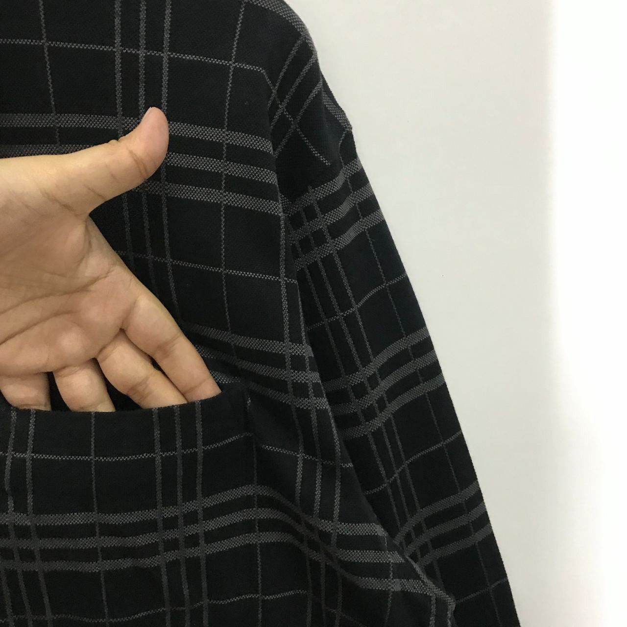 Burberry 🔥 Vintage Burberry Golf Nova Check Sleeve Length Shirt Size US XL / EU 56 / 4 - 4 Thumbnail