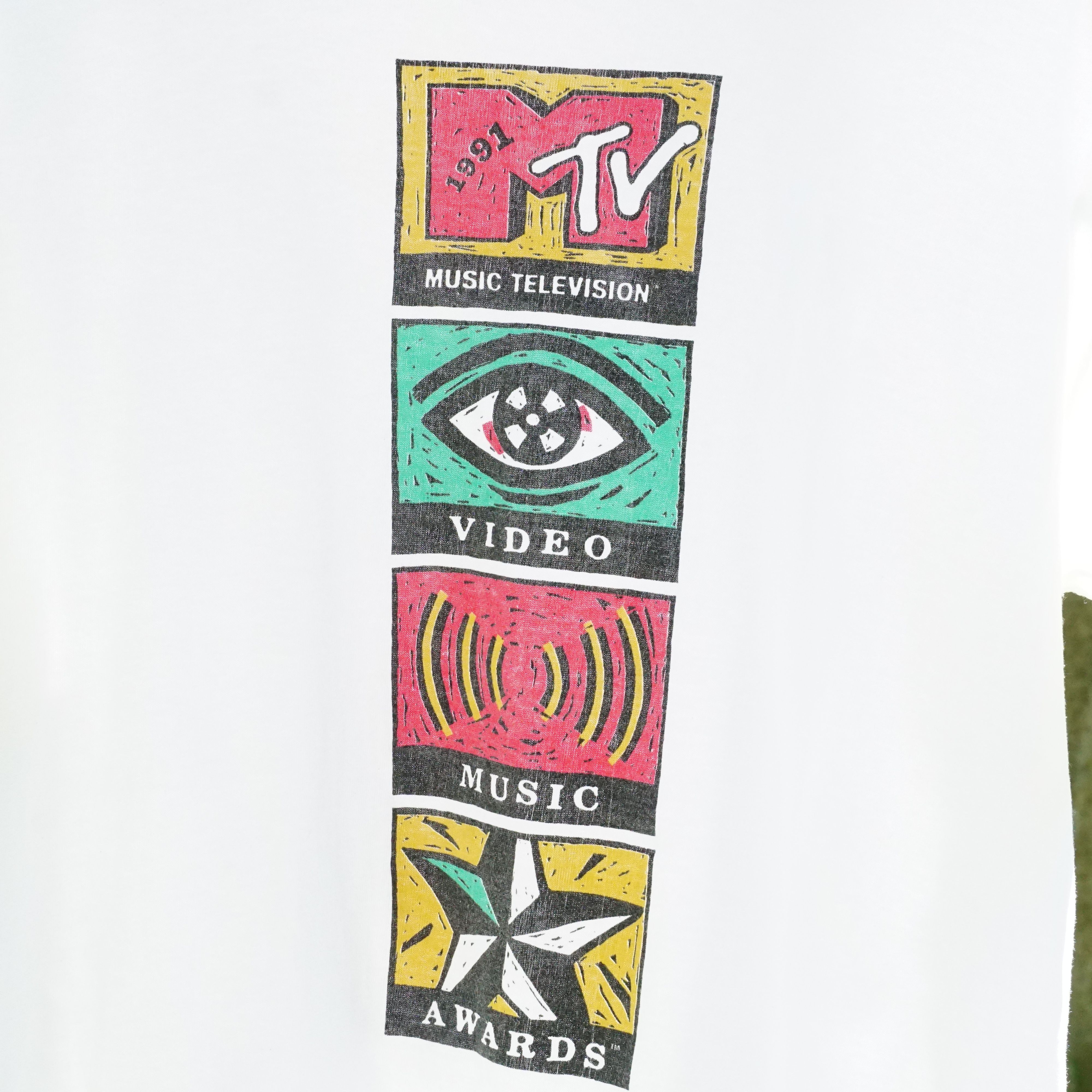 Mtv VTG MTV 90s Music TV Art Tee Shirt Size US L / EU 52-54 / 3 - 2 Thumbnail