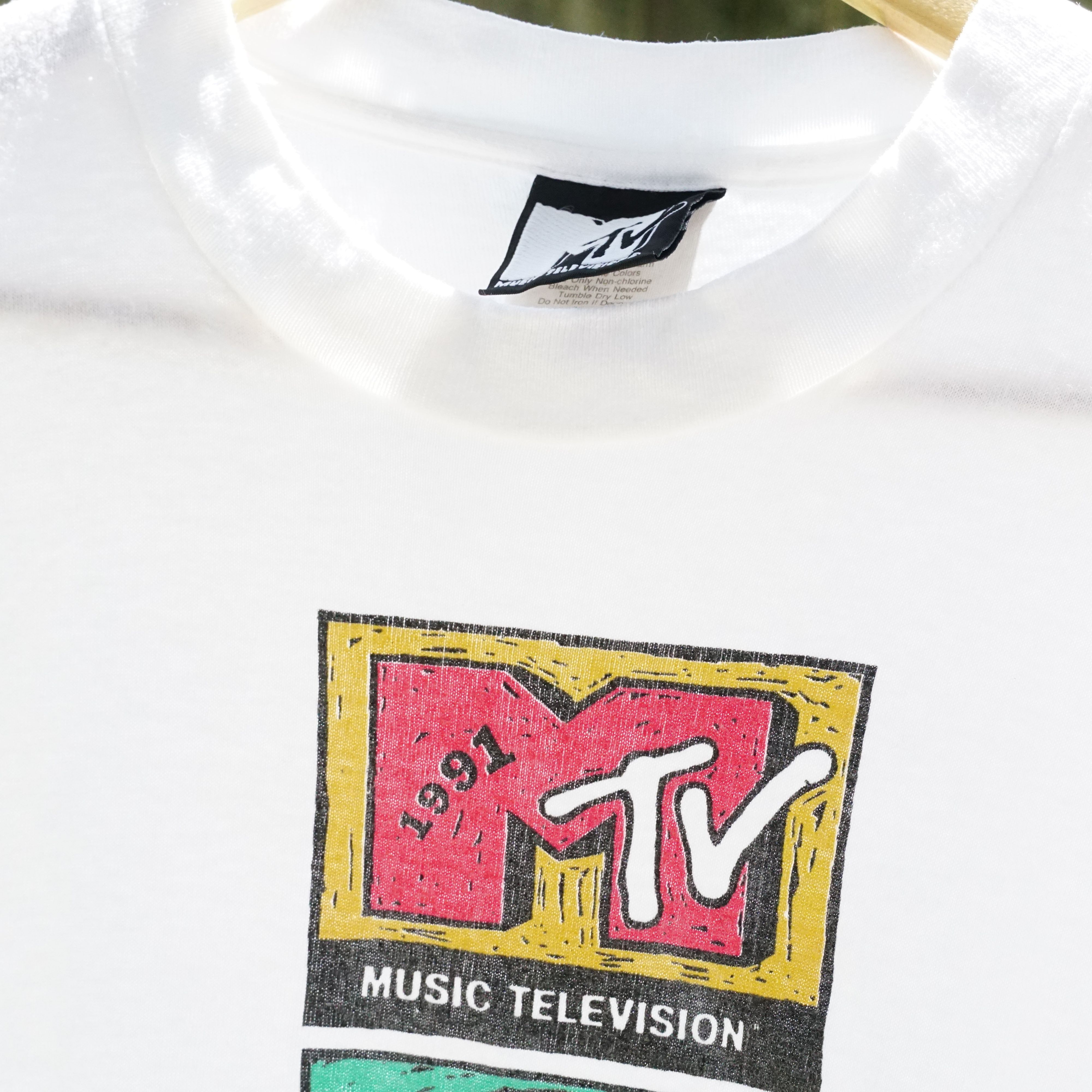 Mtv VTG MTV 90s Music TV Art Tee Shirt Size US L / EU 52-54 / 3 - 4 Thumbnail
