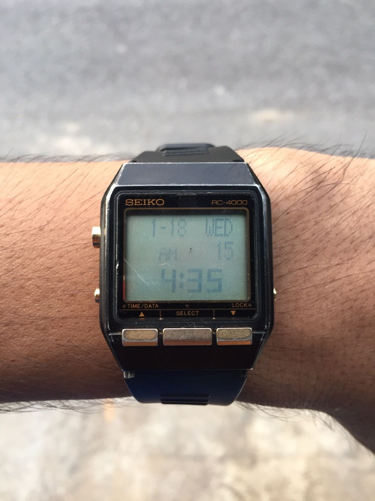 Seiko Vintage Rare 🔥Seiko RC-4000 PC Datagraph Wrist Terminal Size ONE SIZE - 10 Thumbnail