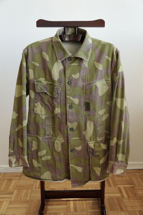 Vintage Summer / Winter Camouflage Jacket - Finnish M62 Reversible Size US M / EU 48-50 / 2 - 2 Preview