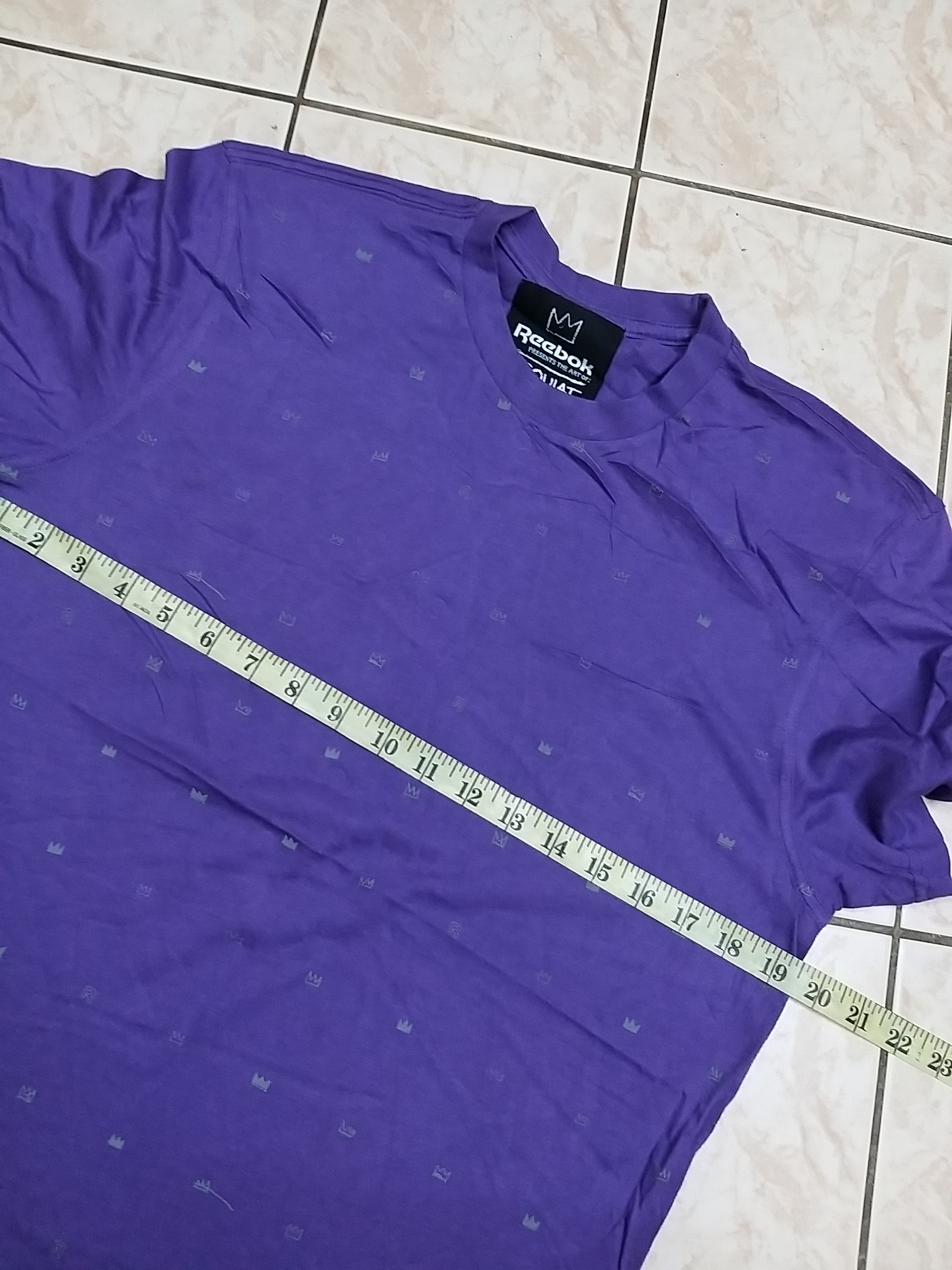 Jean-Michel Basquiat REEBOX x JEAN MICHEL BASQUIAT COLLABORATION T SHIRT Size US M / EU 48-50 / 2 - 6 Thumbnail