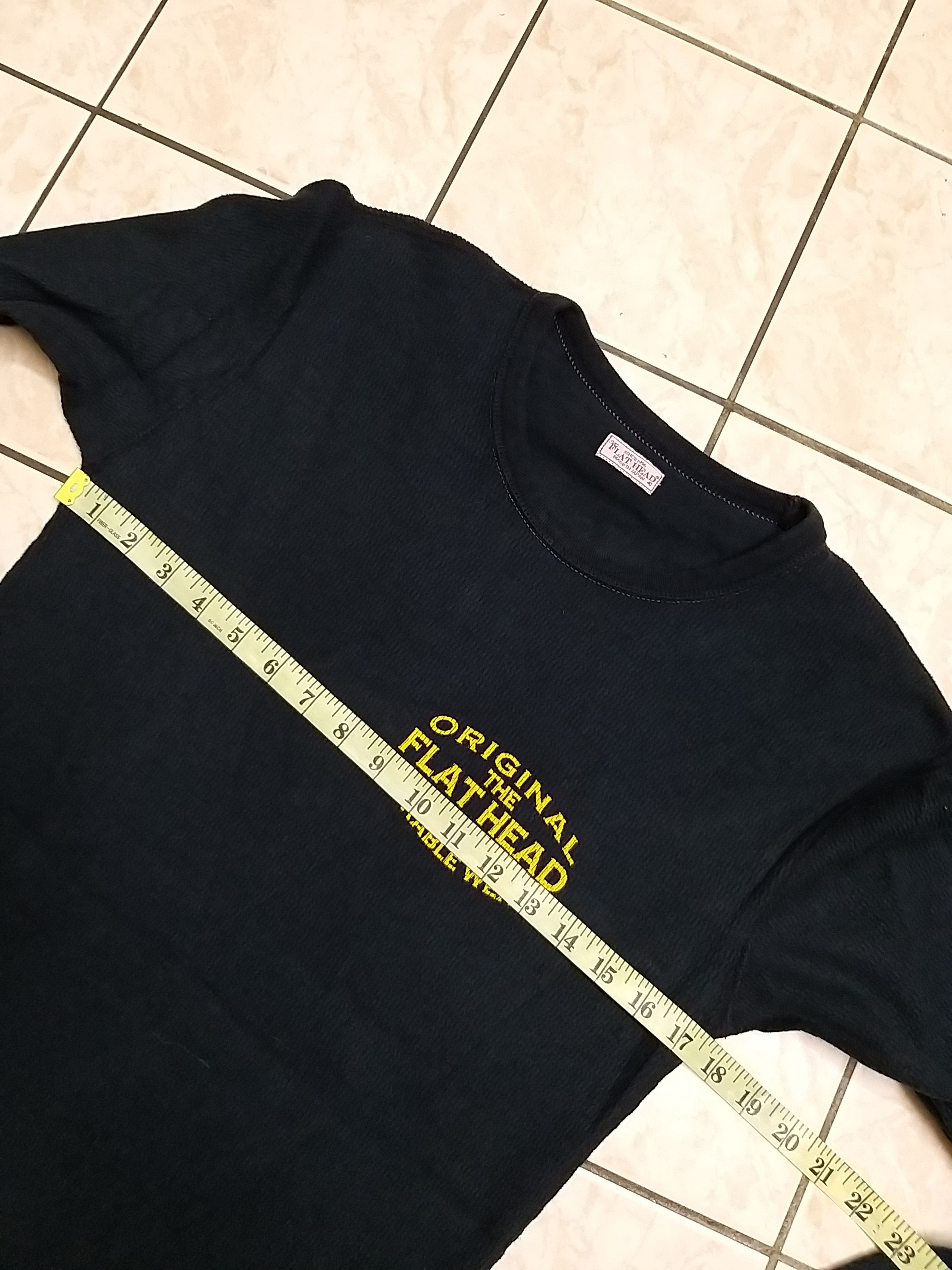 The Flat Head GRAIL🔥JAPANESE BRAND THE FLAT HEAD LONG SLEEVE T SHIRT Size US XS / EU 42 / 0 - 5 Thumbnail