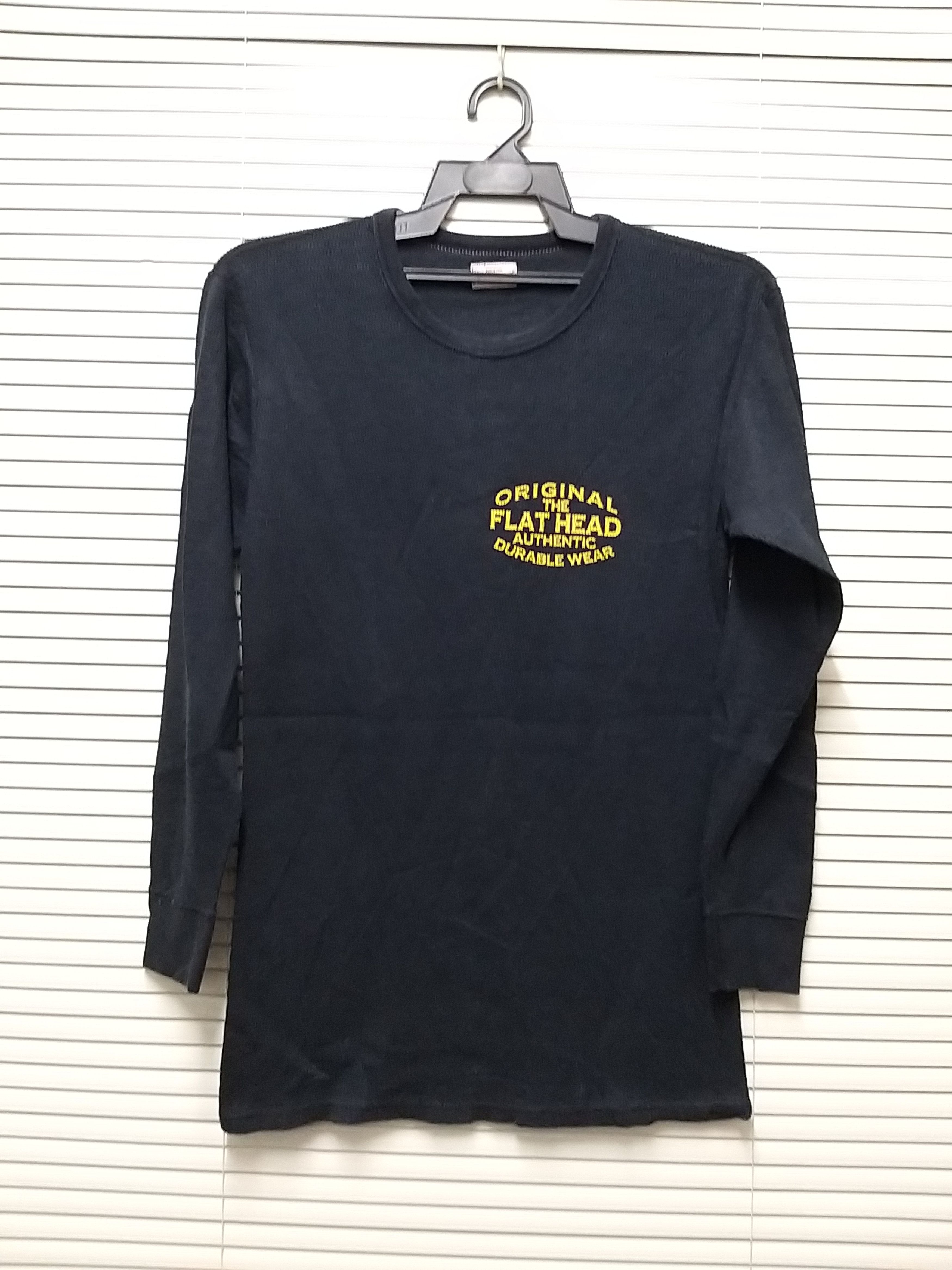 The Flat Head GRAIL🔥JAPANESE BRAND THE FLAT HEAD LONG SLEEVE T SHIRT Size US XS / EU 42 / 0 - 2 Thumbnail