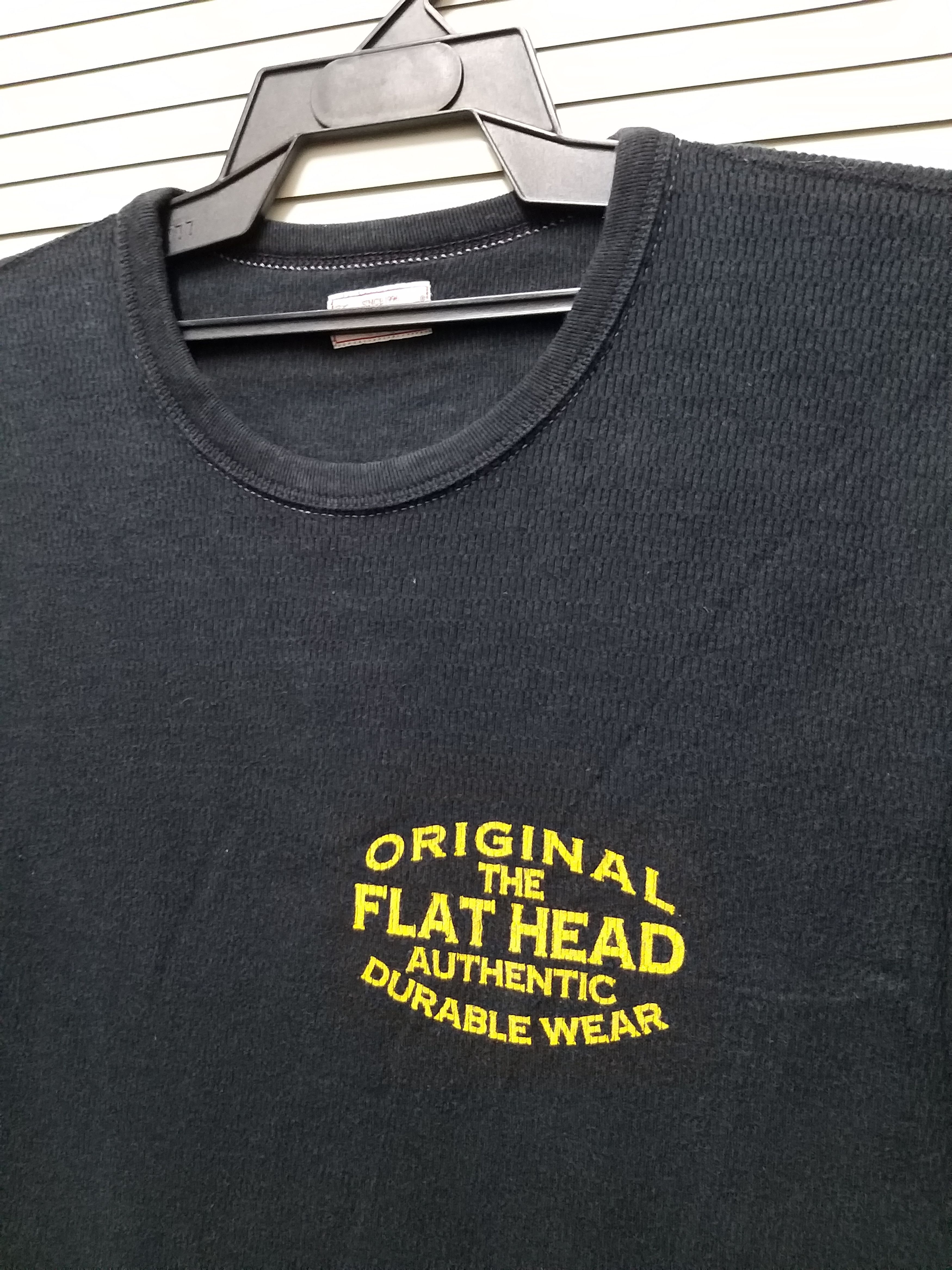 The Flat Head GRAIL🔥JAPANESE BRAND THE FLAT HEAD LONG SLEEVE T SHIRT Size US XS / EU 42 / 0 - 3 Thumbnail
