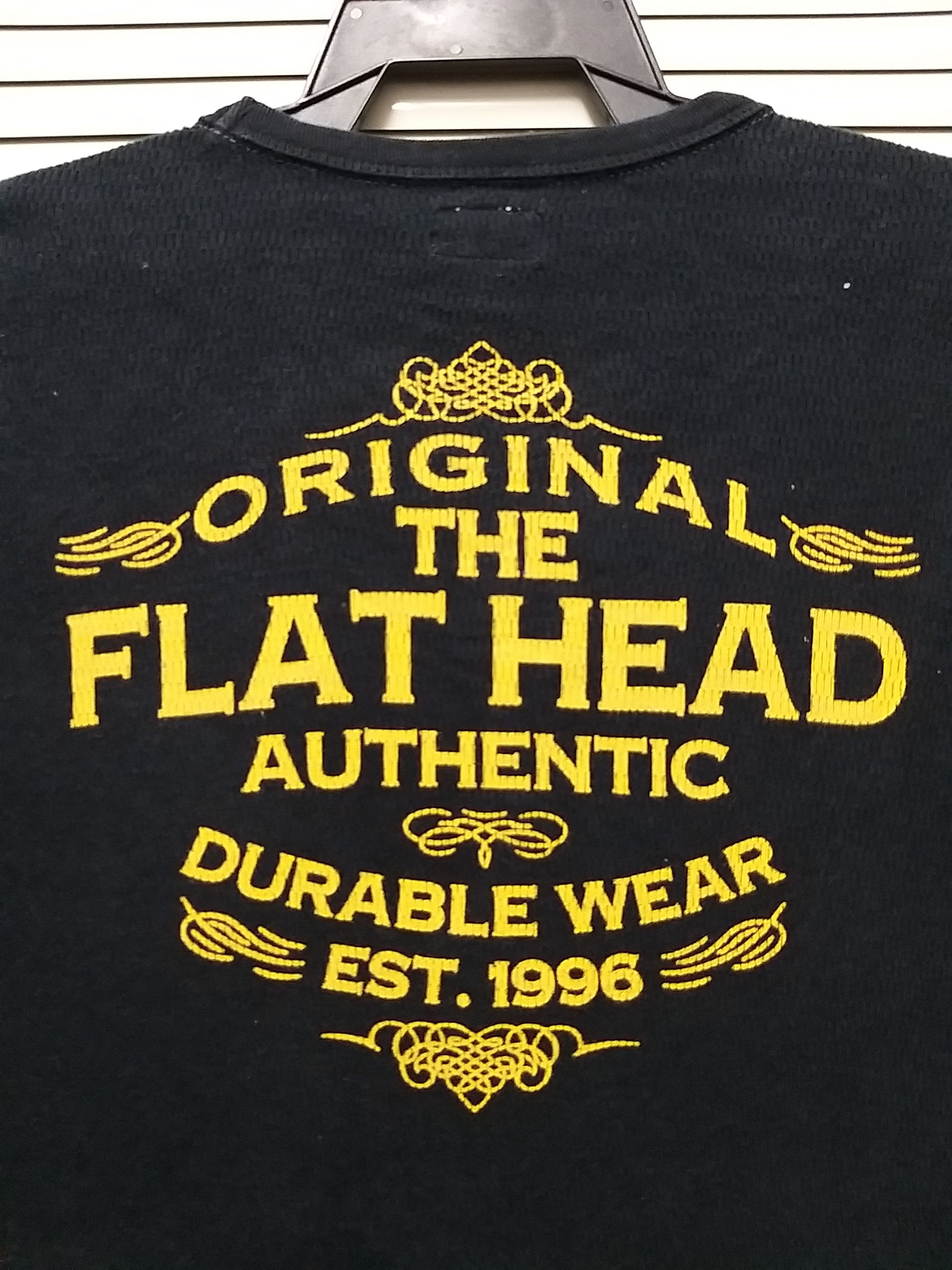 The Flat Head GRAIL🔥JAPANESE BRAND THE FLAT HEAD LONG SLEEVE T SHIRT Size US XS / EU 42 / 0 - 4 Thumbnail