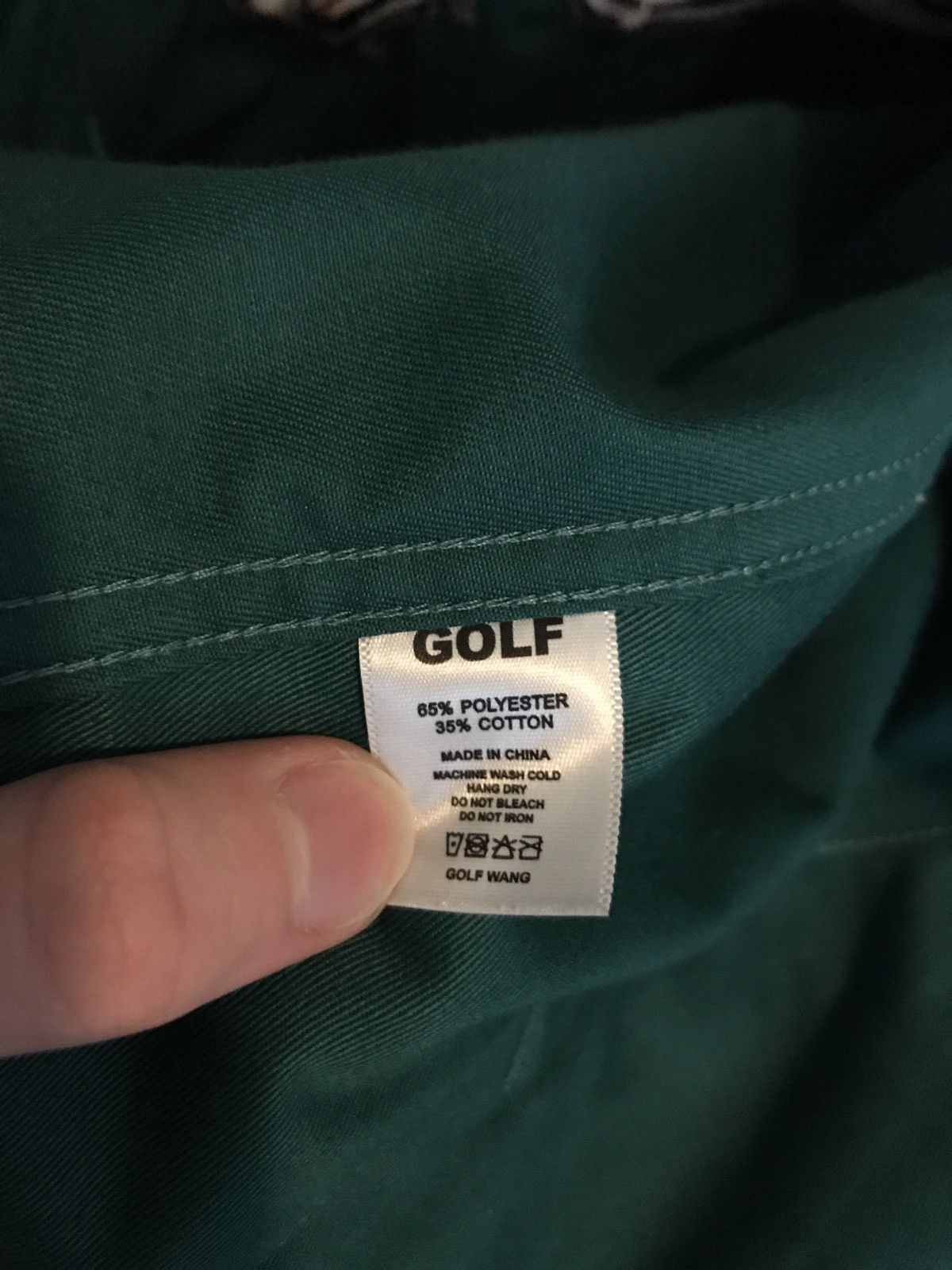 Golf Wang Golf Wang Rose Work Jacket (Green, Medium) | Grailed