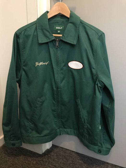 Golf Wang Golf Wang Rose Work Jacket (Green, Medium) | Grailed