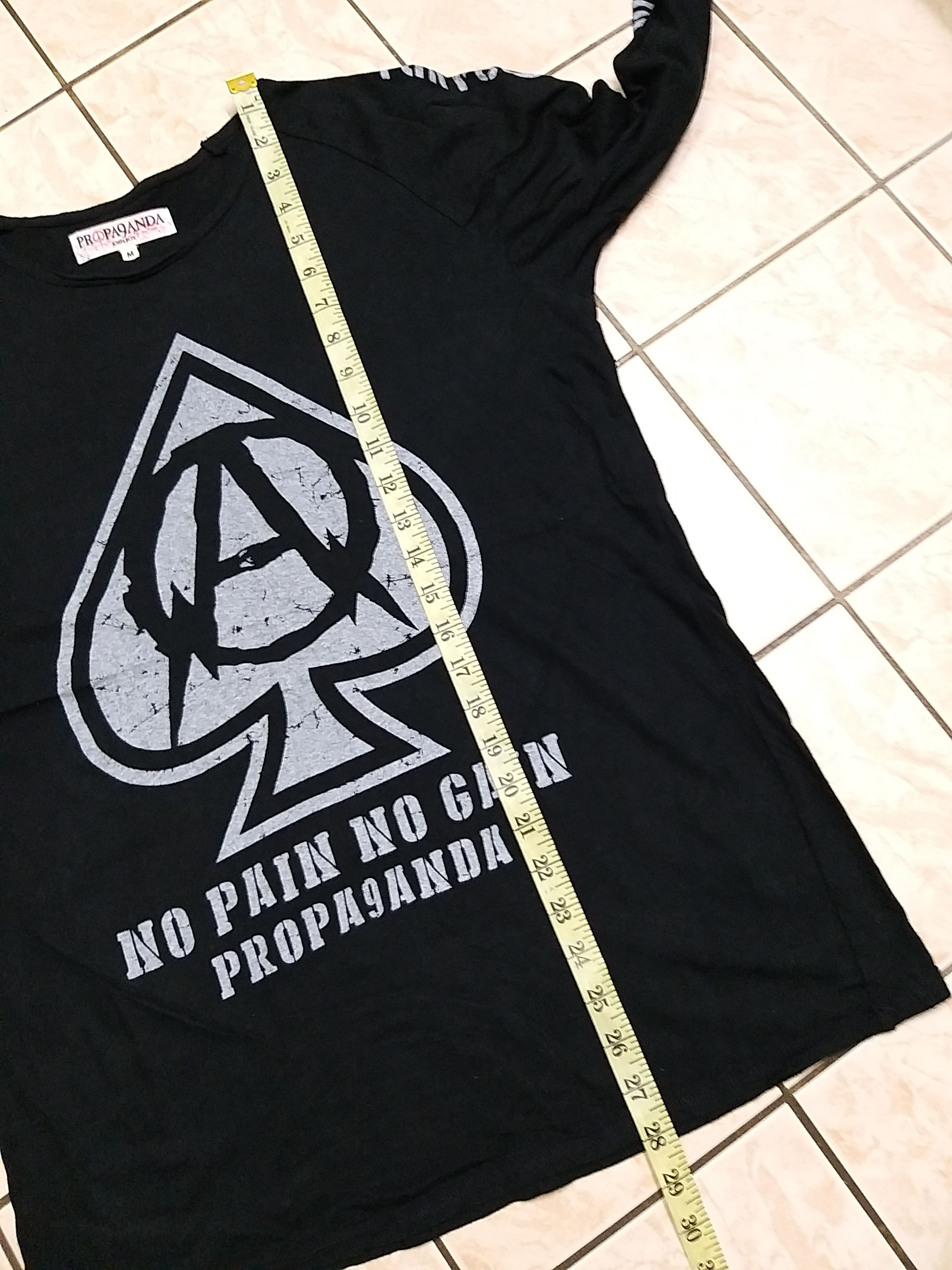 Punk and Yo JOSH ROX PROPA9ANDA NO PAIN NO GAIN 3/4 SLEEVE T SHIRT Size US M / EU 48-50 / 2 - 7 Thumbnail