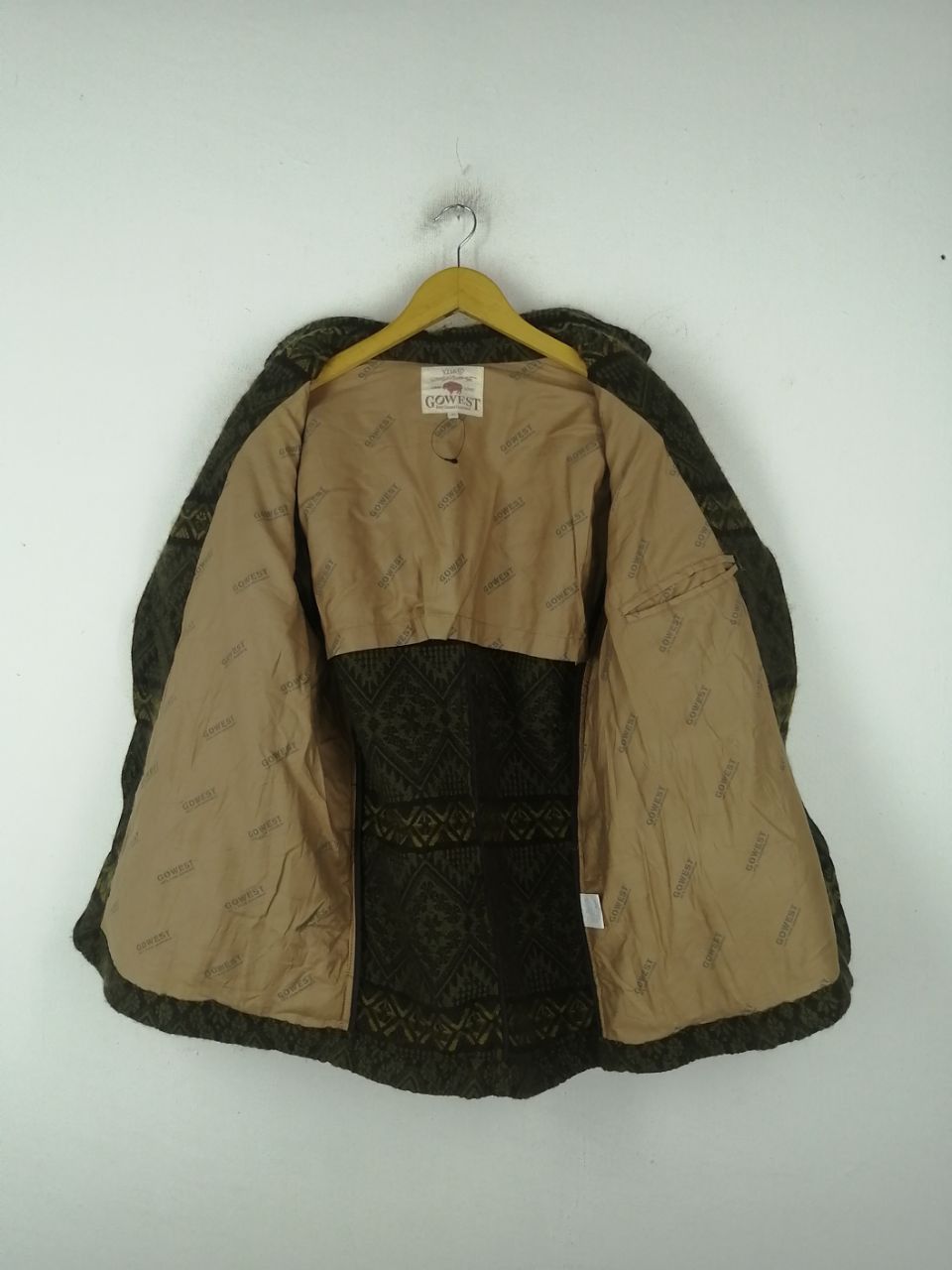 Japanese Brand Gowest Yellow Division Blazers Size US M / EU 48-50 / 2 - 4 Thumbnail