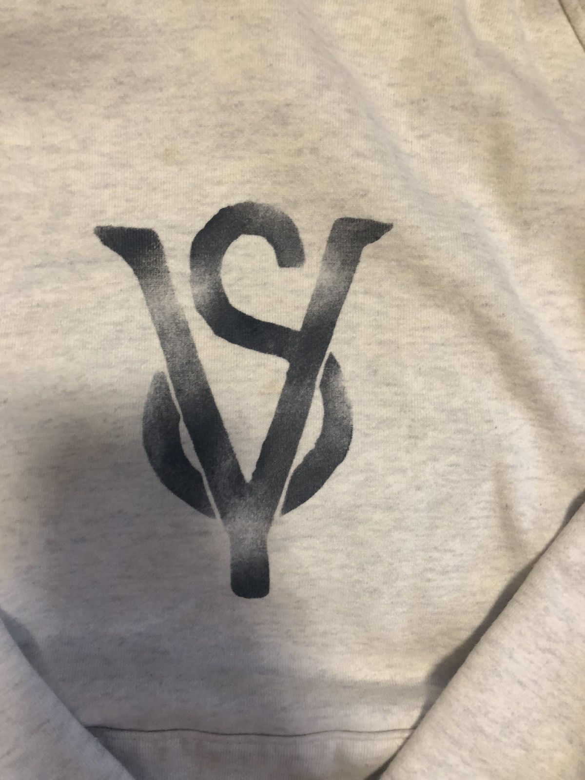 Visvim Visvim Logo Hoodie Heather Grey Size 3 Size US M / EU 48-50 / 2 - 2 Thumbnail