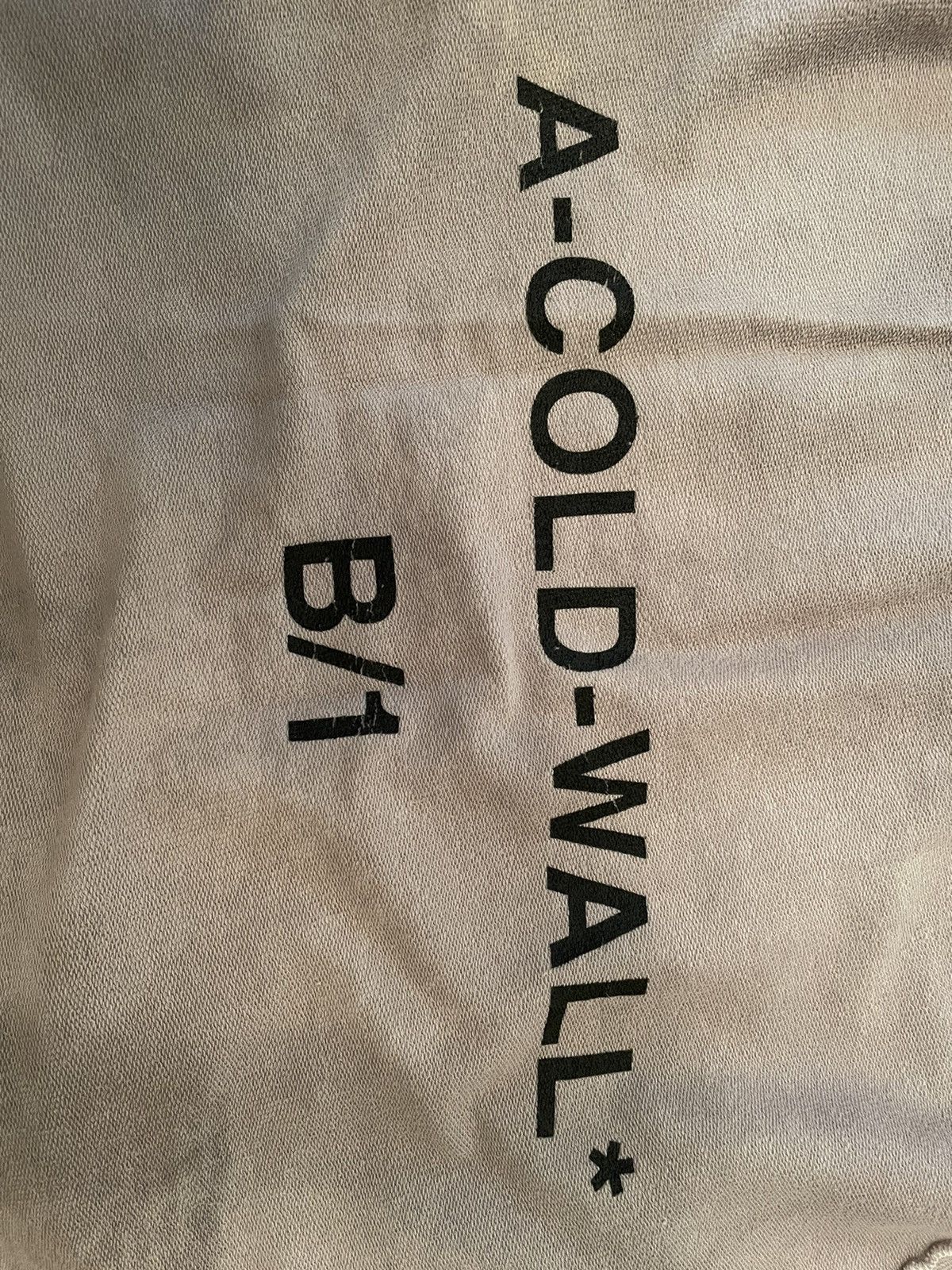 A-COLD-WALL* logo-embroidered cotton hoodie