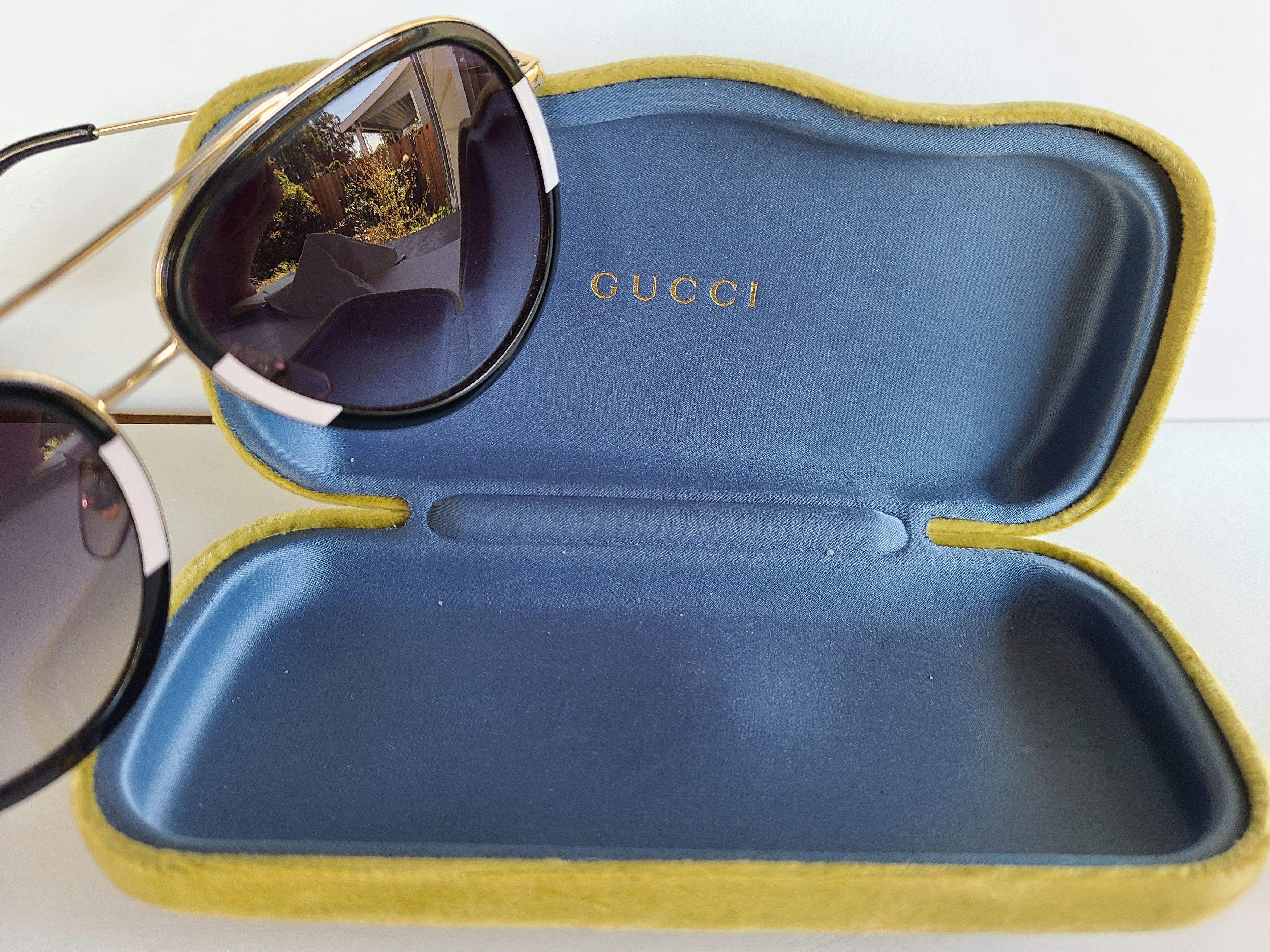 Gucci Gucci Aviators Size ONE SIZE - 3 Thumbnail