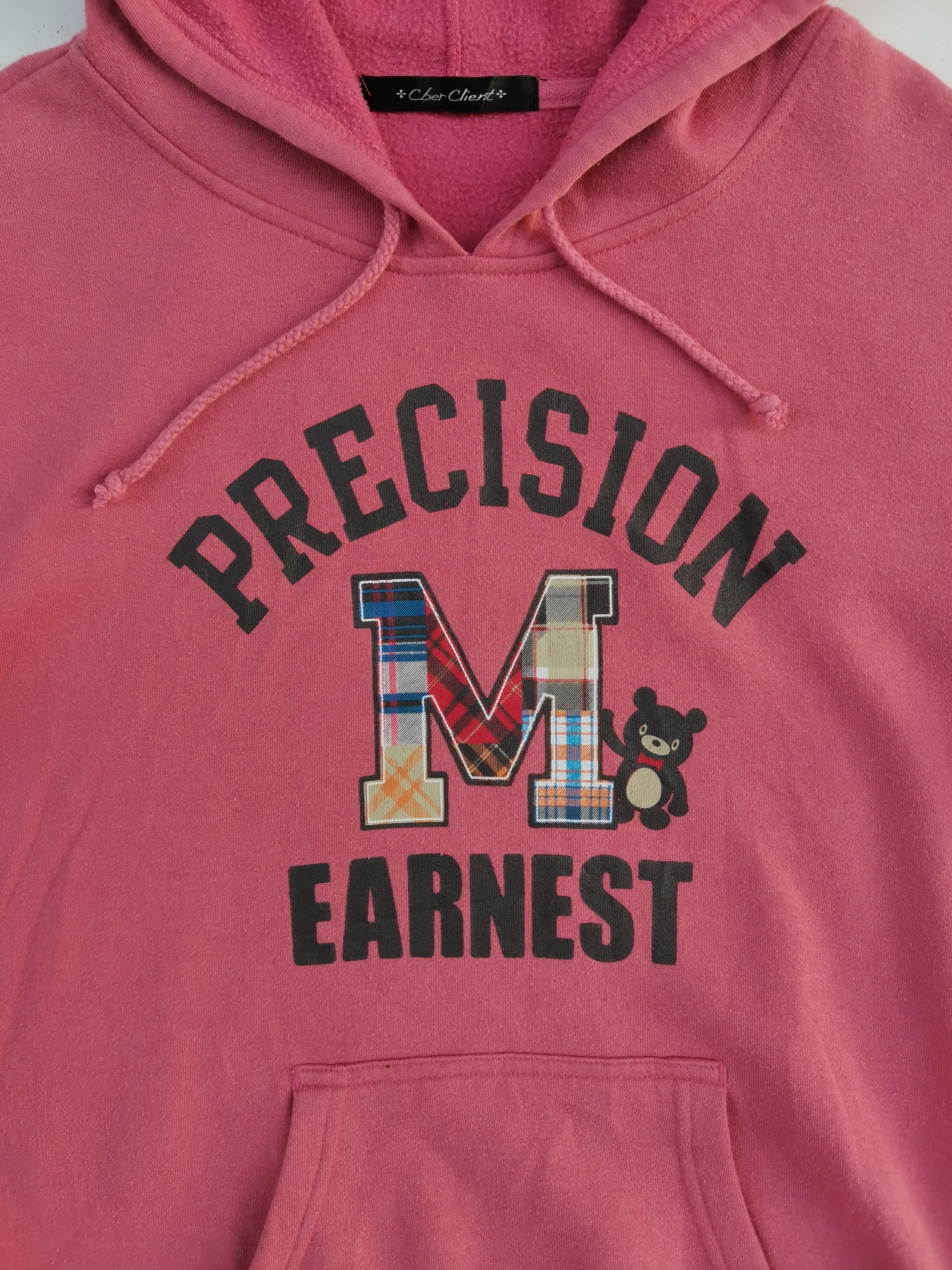 Japanese Brand Precision Earnest M Big Logo Sweatshirt Size US L / EU 52-54 / 3 - 6 Thumbnail