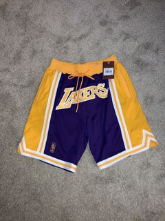 Just Don Shorts Los Angeles Lakers Road 1996