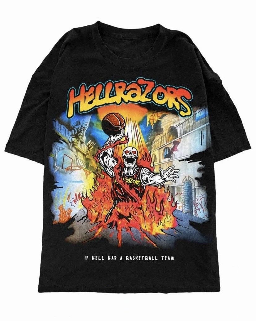 Warren Lotas Warren Lotas Flame Alley T-Shirt | Grailed