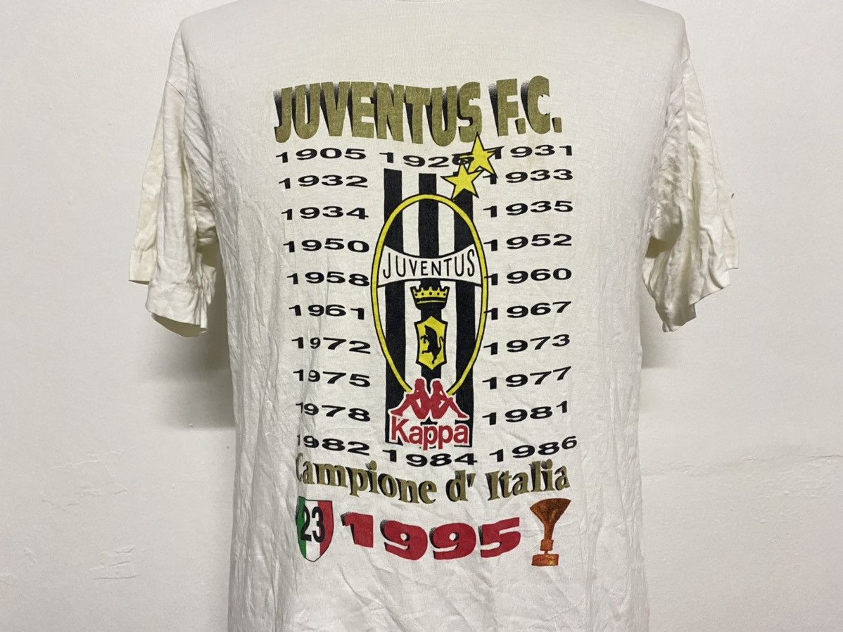 Kappa × Vintage Vintage Kappa Juventes FC 1995 Tee Size US L / EU 52-54 / 3 - 4 Thumbnail