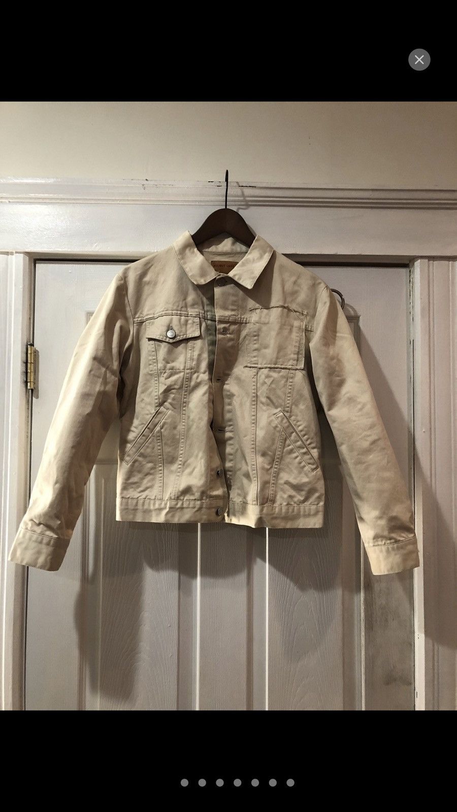 Helmut Lang Helmut Lang 97SS cockring denim jacket | Grailed