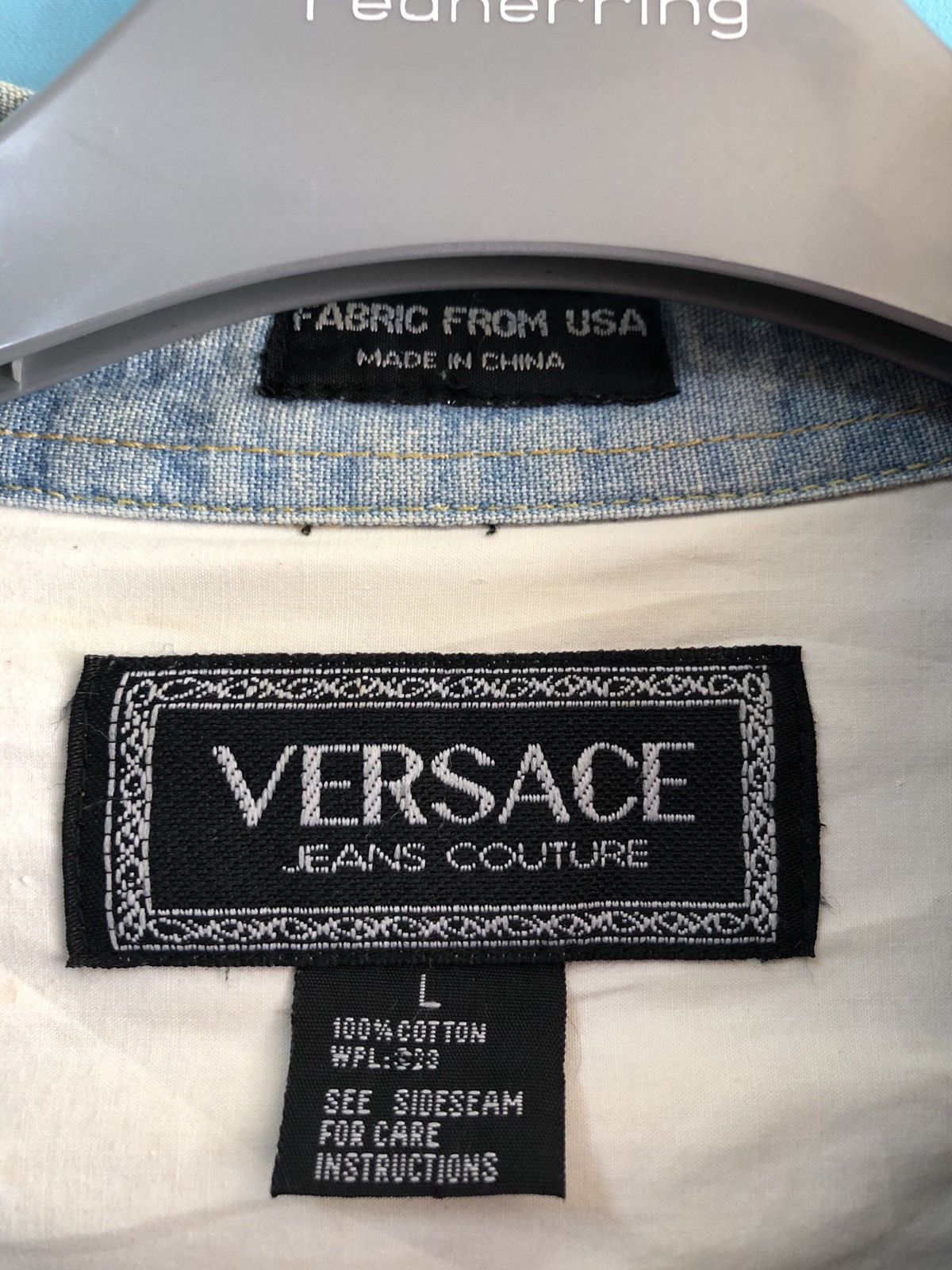 Versace Versace classic country jeans couture large #1170 Size US L / EU 52-54 / 3 - 8 Thumbnail