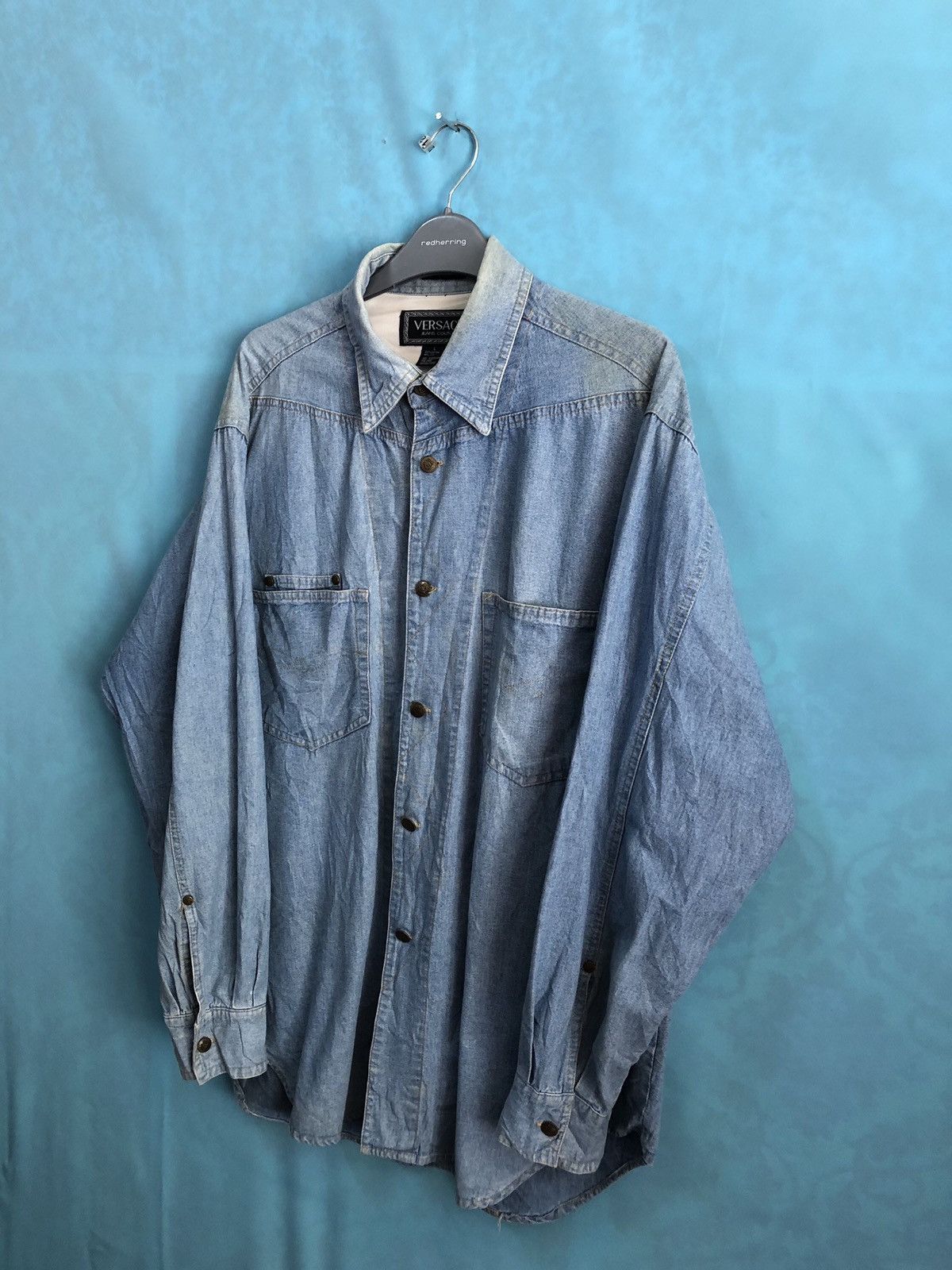 Versace Versace classic country jeans couture large #1170 Size US L / EU 52-54 / 3 - 3 Thumbnail