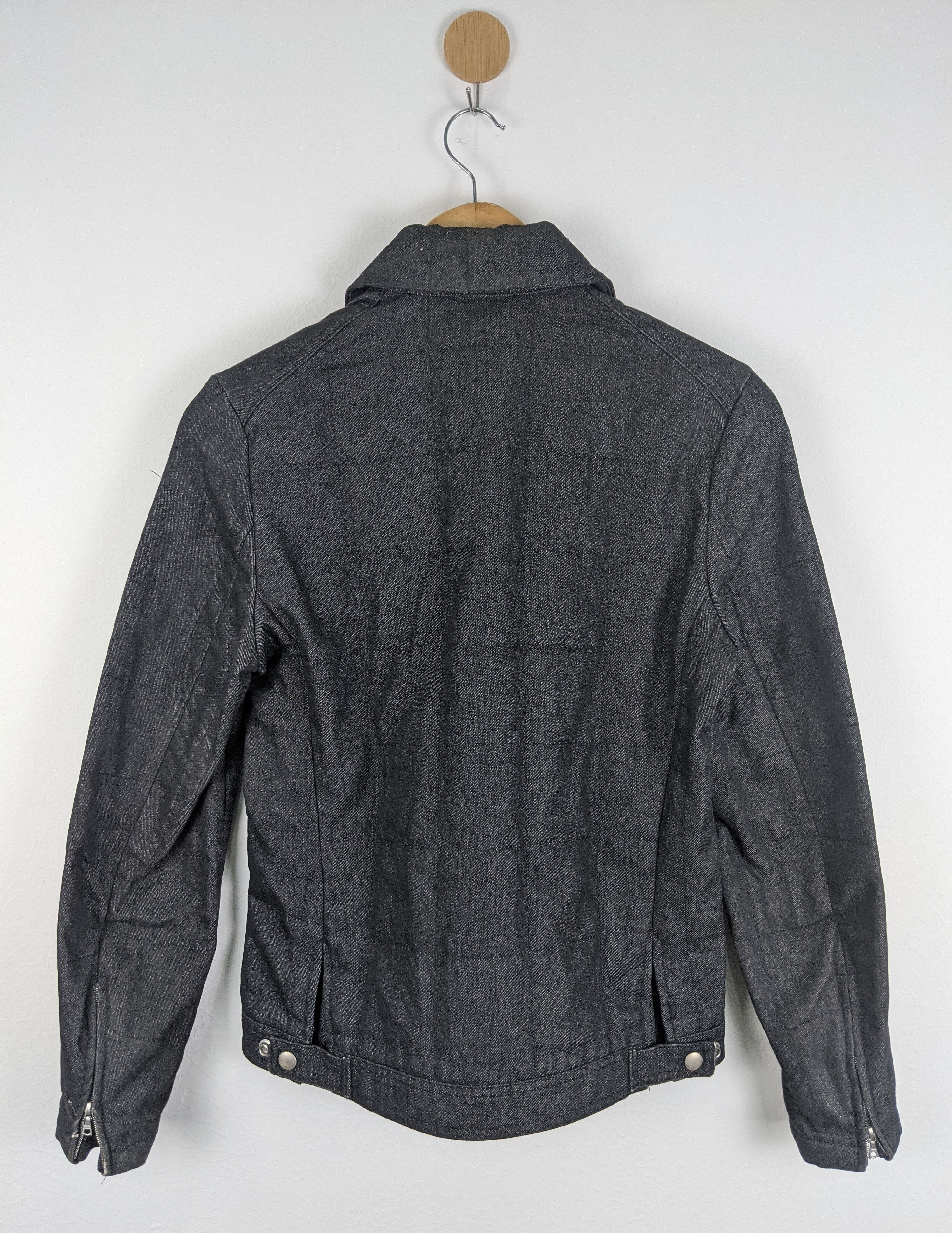 A.P.C. APC Denim Jeans Zipper Motorcycle Jacket Size US S / EU 44-46 / 1 - 2 Thumbnail