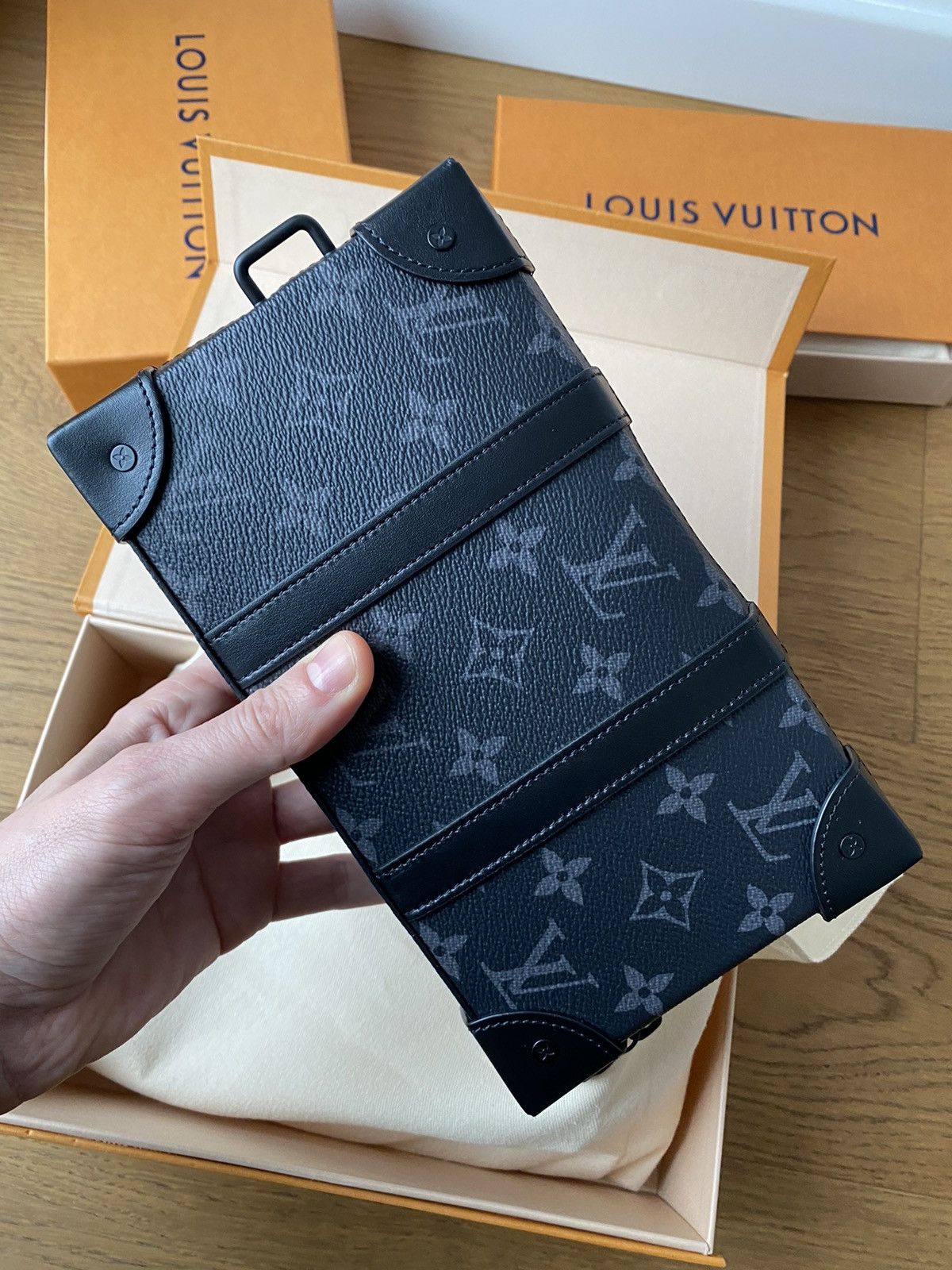 Louis Vuitton Wallet Trunk Men's SS19 Hard-sided MTO by Virgil
