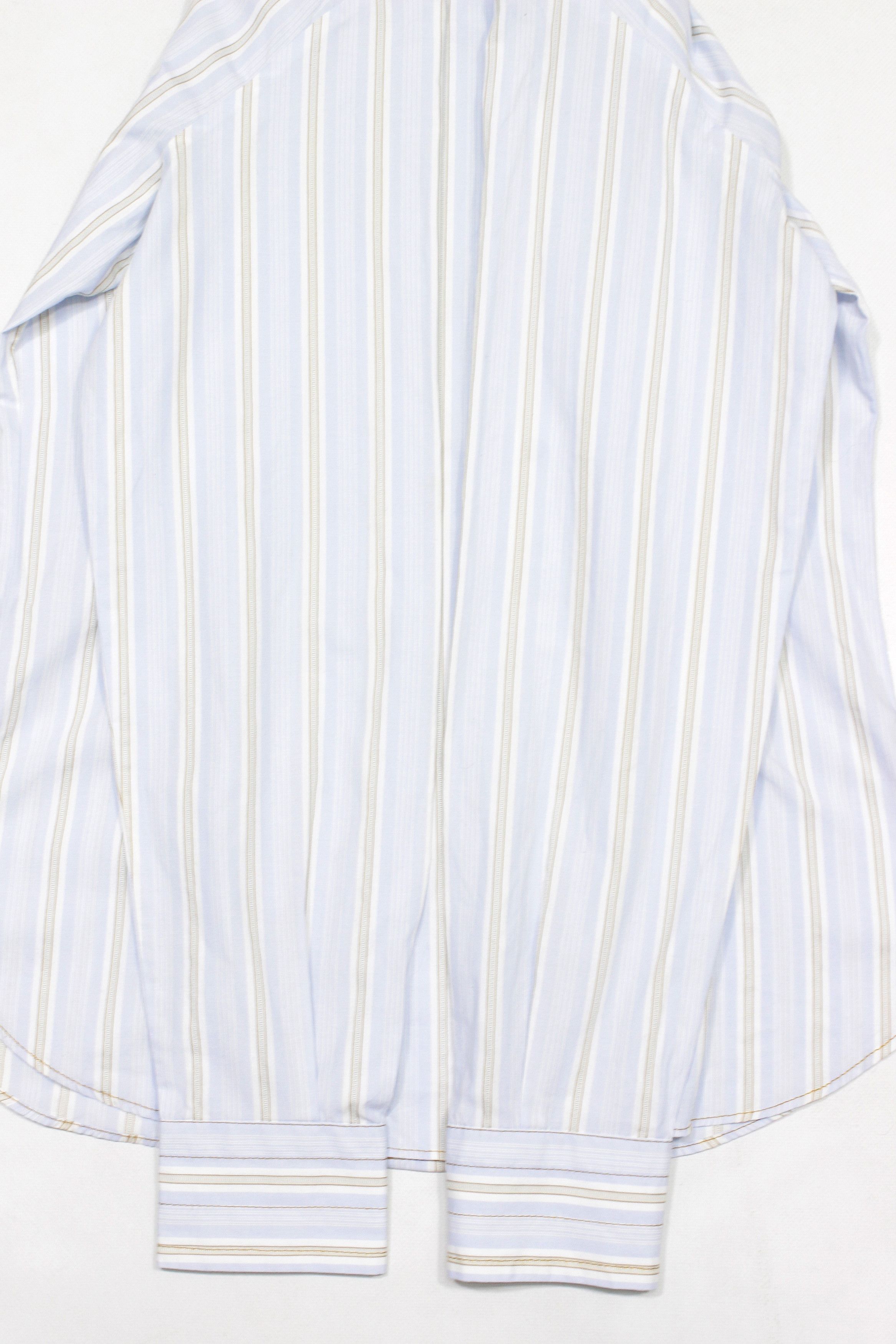 Dolce & Gabbana 90S Logo Striped Shirt Vintage Size US M / EU 48-50 / 2 - 6 Thumbnail