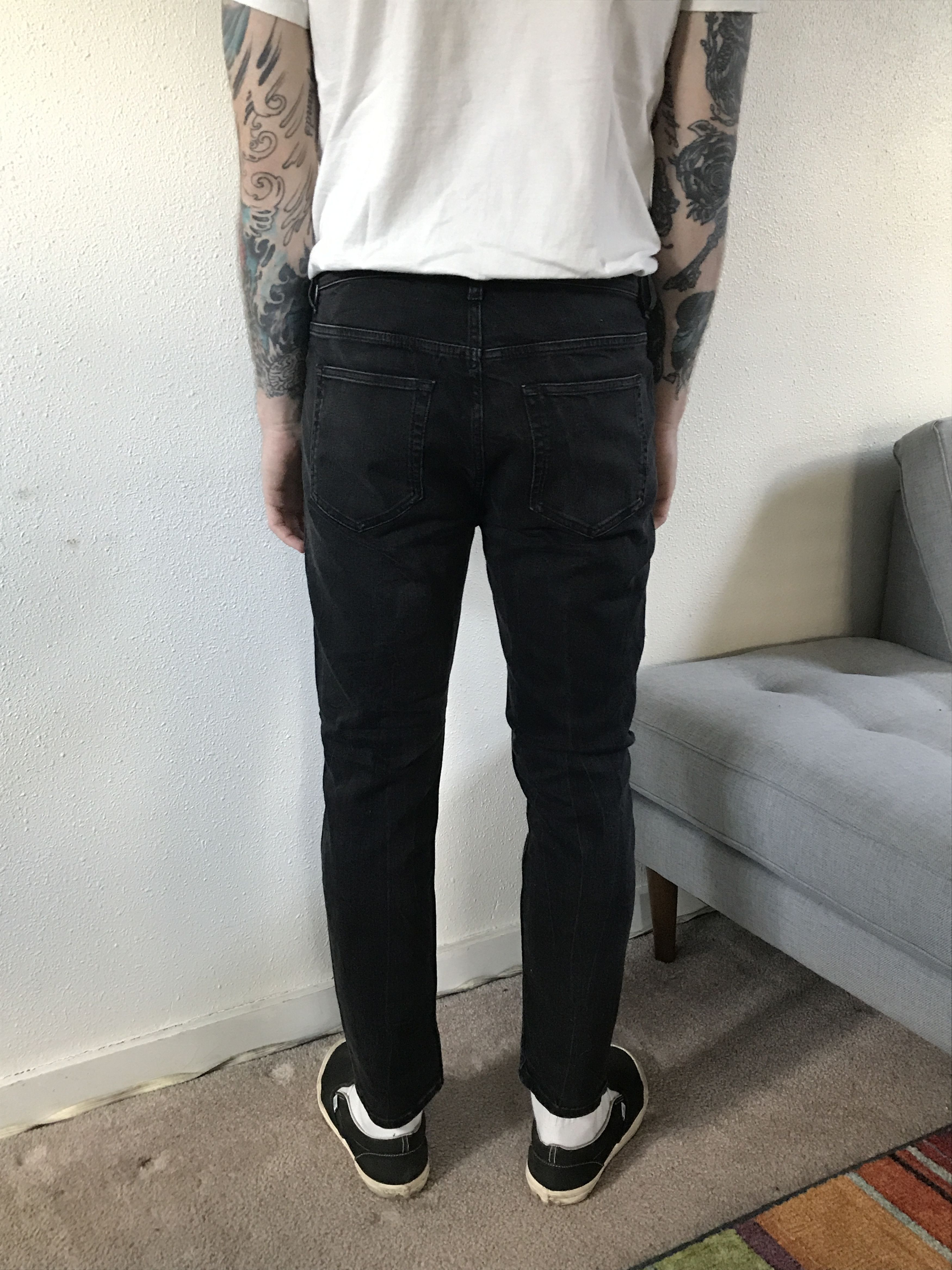 Acne Studios Town Black Crease | Grailed 