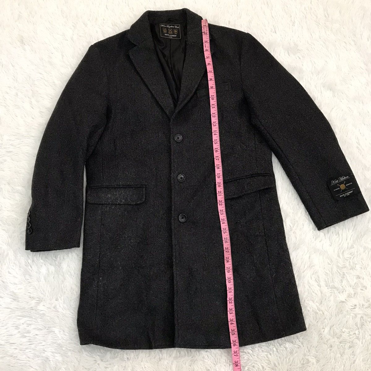 Japanese Brand Water Repellent Coat Back Number Size US L / EU 52-54 / 3 - 19 Thumbnail