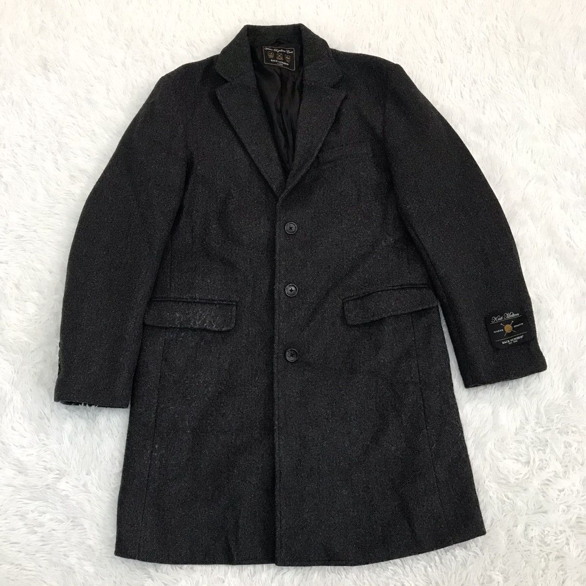 Japanese Brand Water Repellent Coat Back Number Size US L / EU 52-54 / 3 - 1 Thumbnail