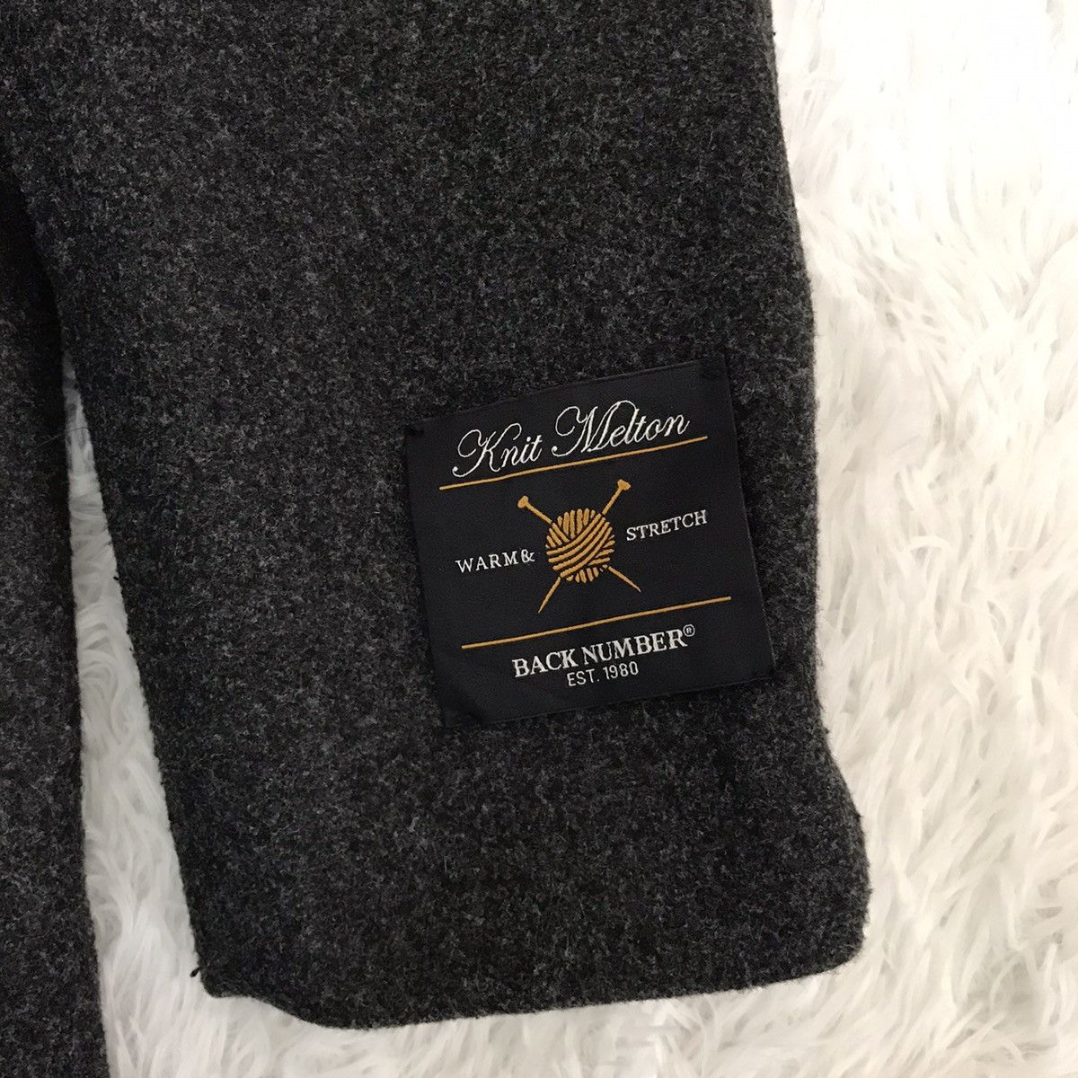 Japanese Brand Water Repellent Coat Back Number Size US L / EU 52-54 / 3 - 6 Thumbnail