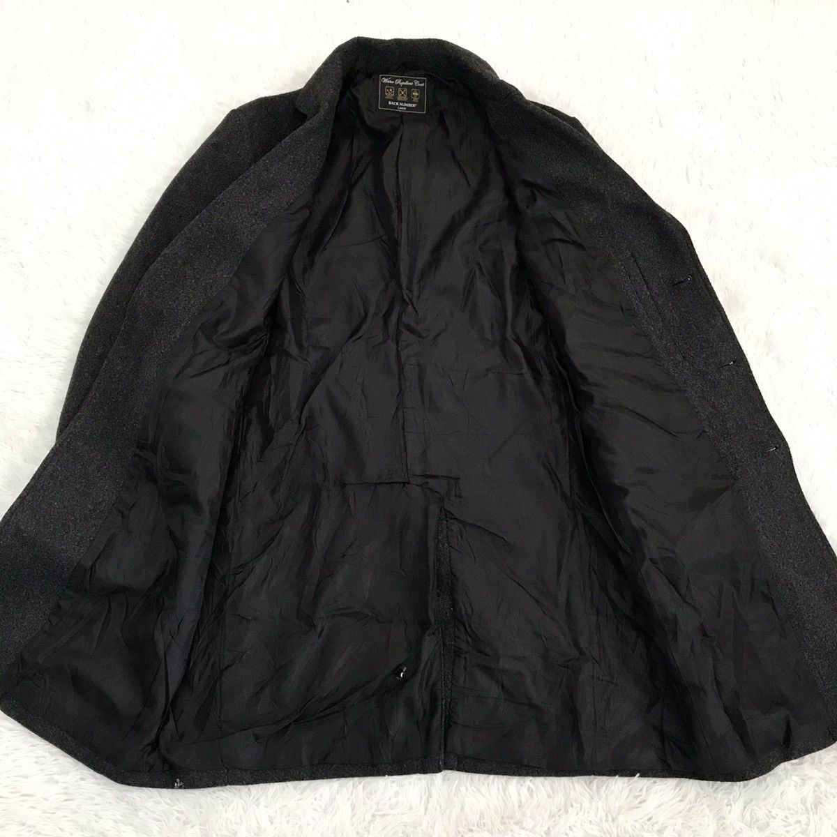 Japanese Brand Water Repellent Coat Back Number Size US L / EU 52-54 / 3 - 14 Thumbnail