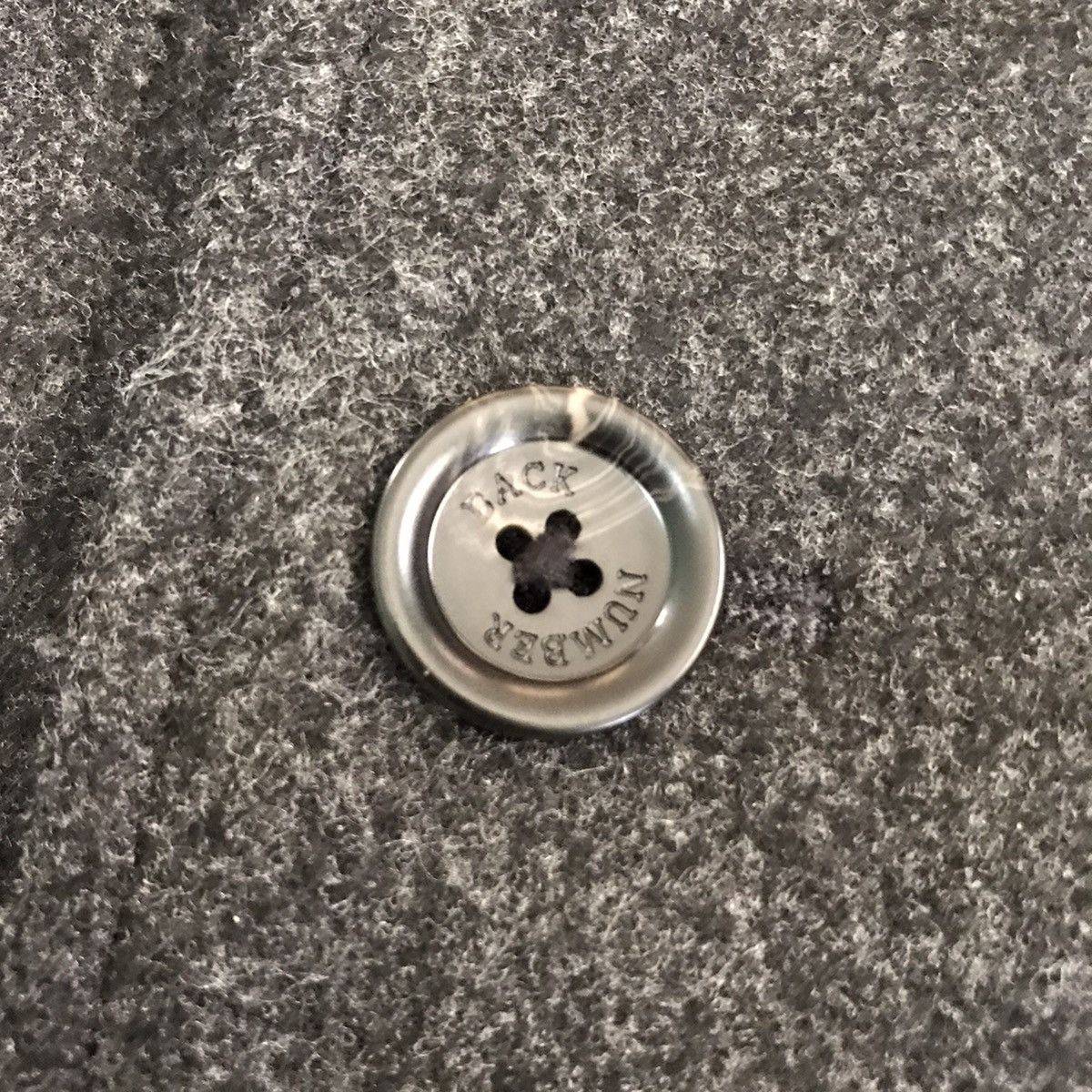 Japanese Brand Water Repellent Coat Back Number Size US L / EU 52-54 / 3 - 12 Thumbnail