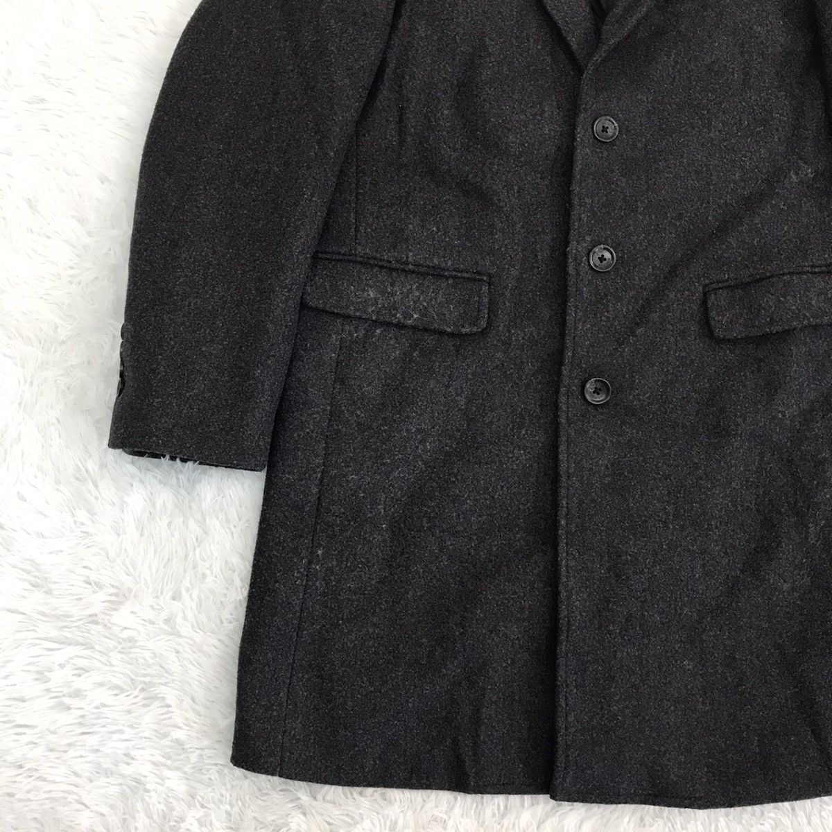 Japanese Brand Water Repellent Coat Back Number Size US L / EU 52-54 / 3 - 2 Thumbnail